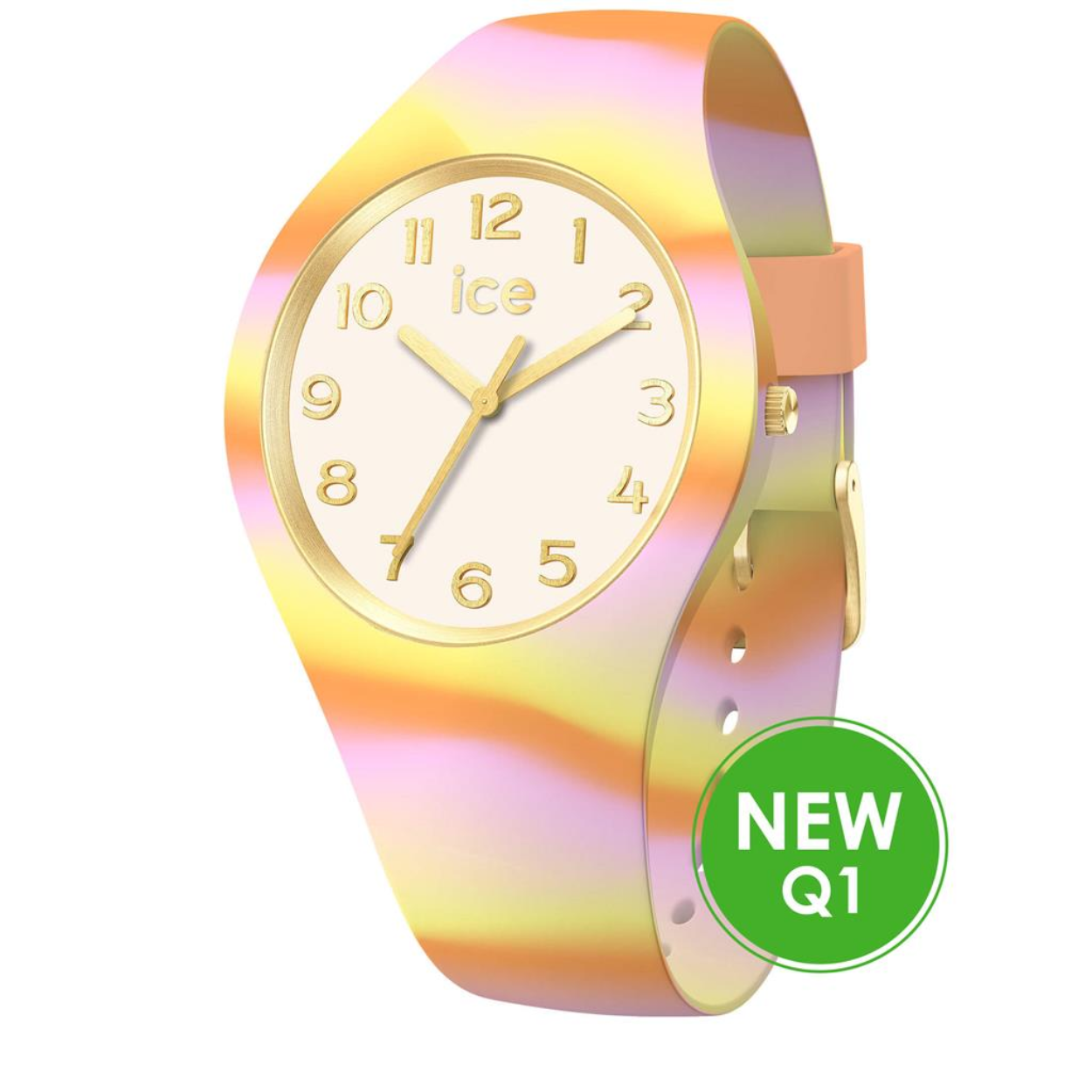 Dit is een horloge van het merk Ice-Watch. De bandkleur van dit horloge is roze.