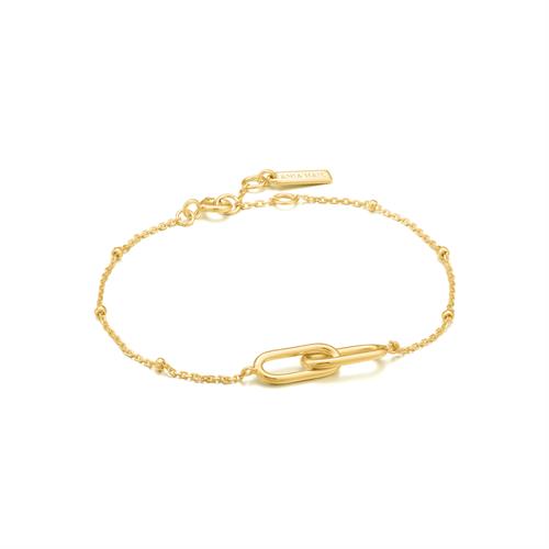 Stijlvolle Goudkleurige Annia Haie armband