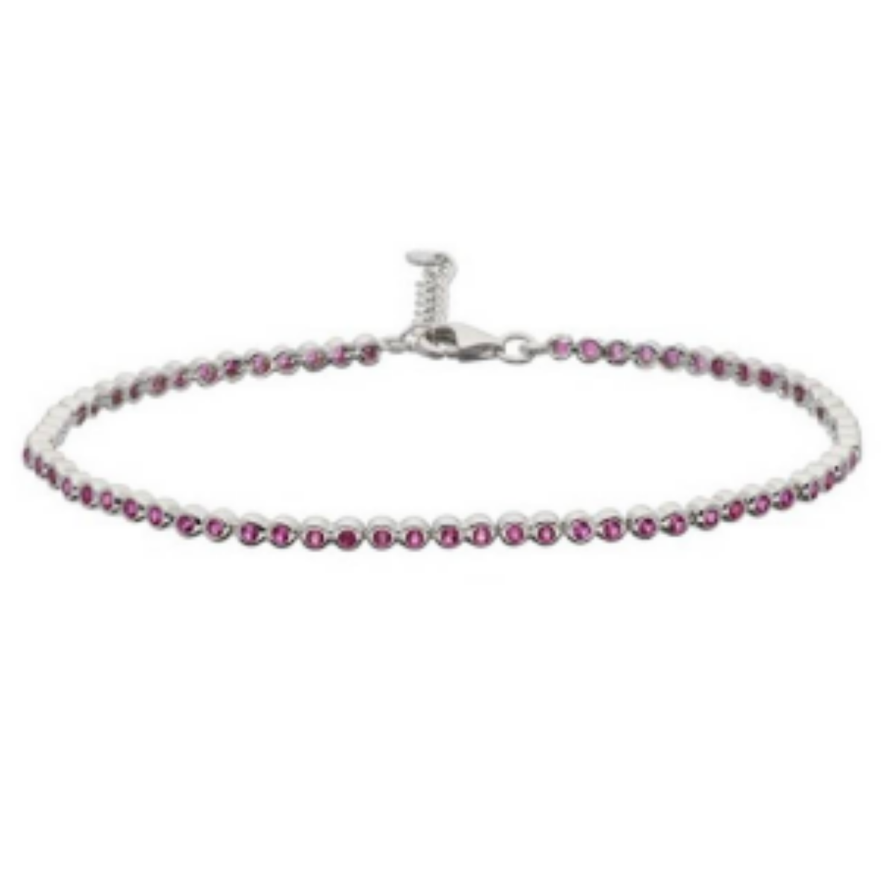 Zilveren Tennisarmband 2.5mm 20cm