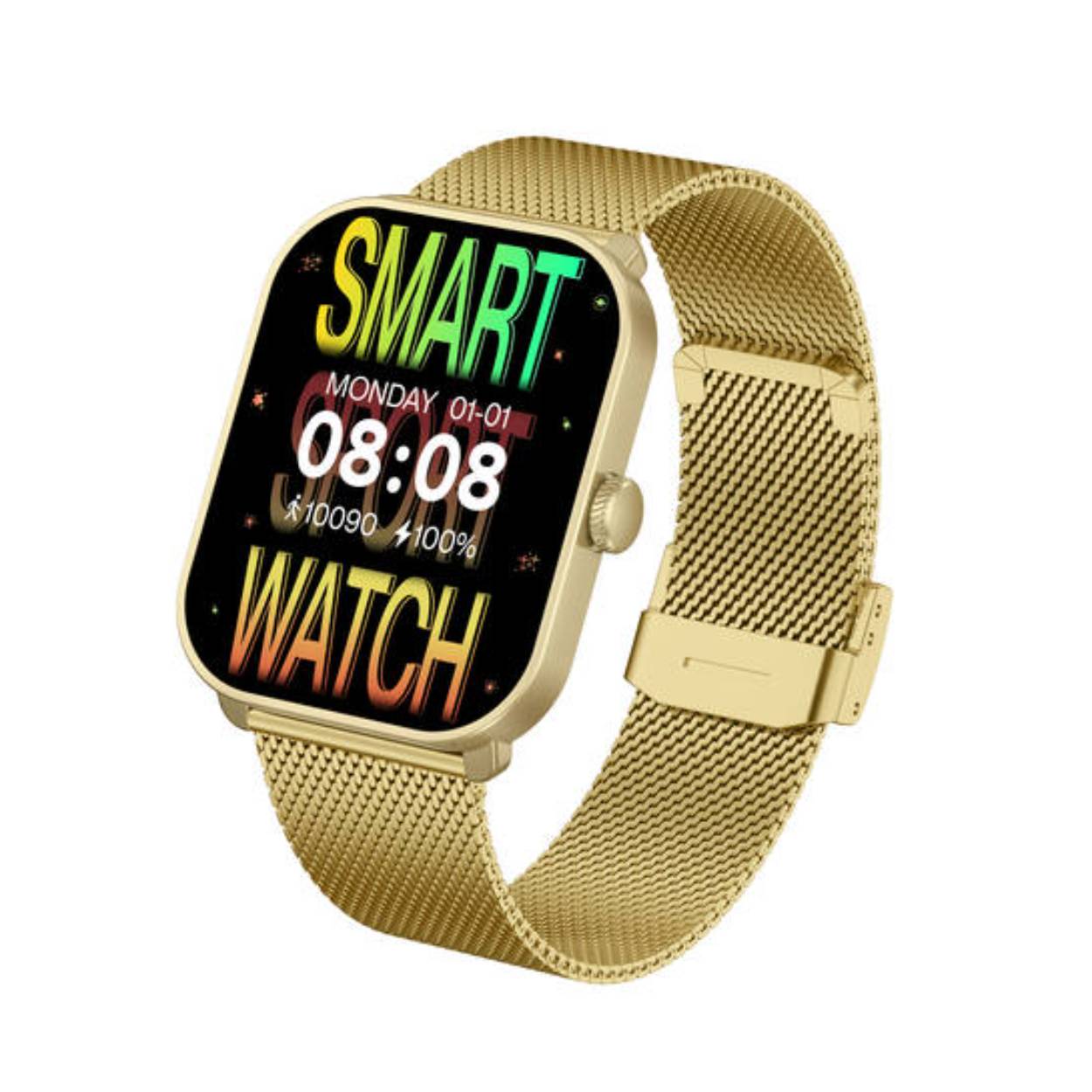Smartwatch specificaties: 

Accu capaciteit: 185 uur
Beeldschermresolutie: 240 x 240
Bluetooth: Ja
Bluetooth versie: Bluetooth 5.0

Draadloos opladen: Ja
Primair gebruik smartwatch: Verlengstuk van je smartphone
Type gps: GPS
WIFI: Geen Wi-Fi

Batterijduur tijdens gebruik GPS: 48 uur
Betaalde diensten vereist: Nee
Bluetooth vereist: Ja

CE markering: Ja
Delen van gebruikersgegevens vereist: Nee
Taal: Nederlands
Smartphone functies: App installeren op smartwatch

Taal handleiding: Nederlands
Verpakkingstaal: Nederlands
Wifi vereist: Nee
Zelfstandig verbinden met internet: Ja