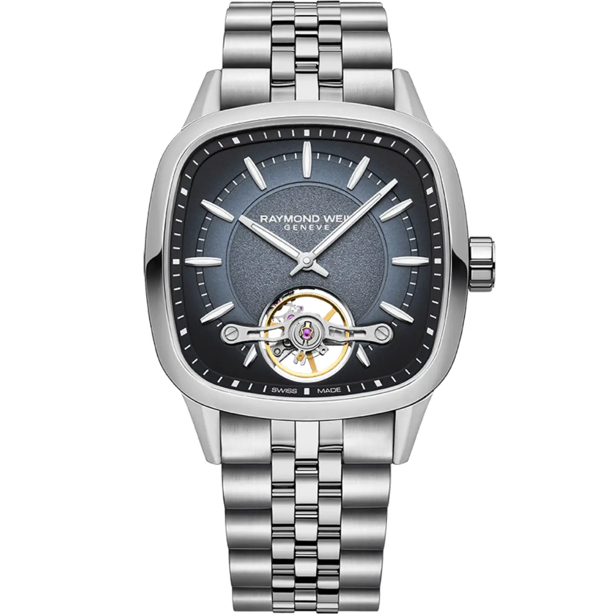 RAYMOND WEIL HORLOGE 2790 -ST -50051 open hart automatic