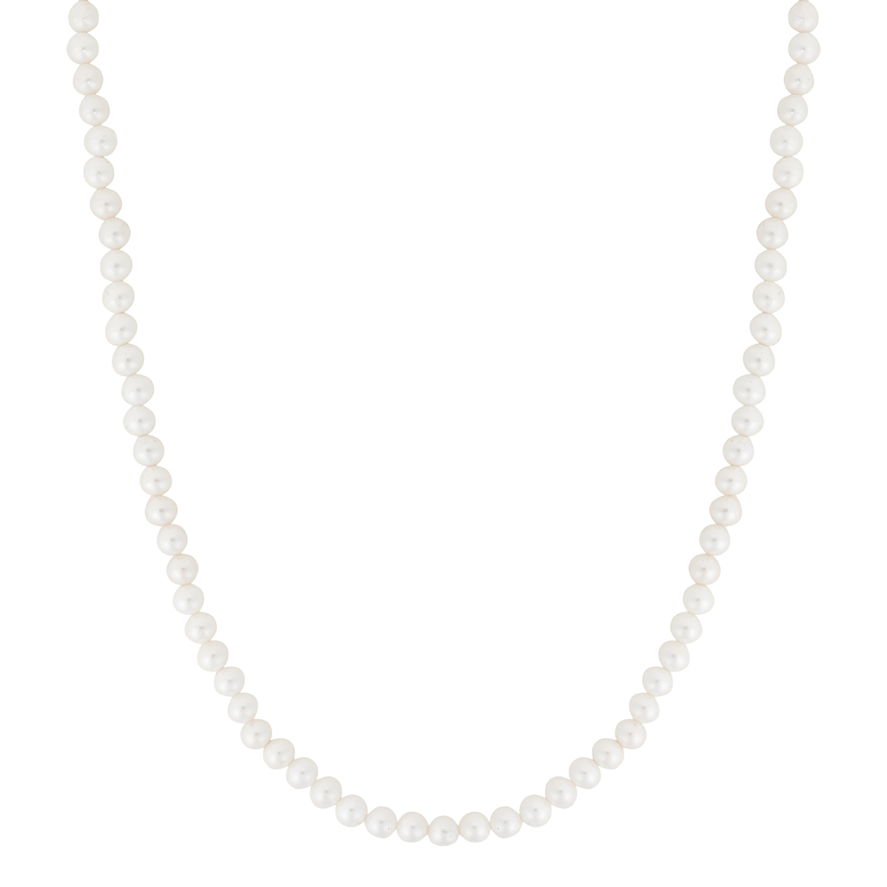 Necklace Pearl Mountain 6mm 50+5cm