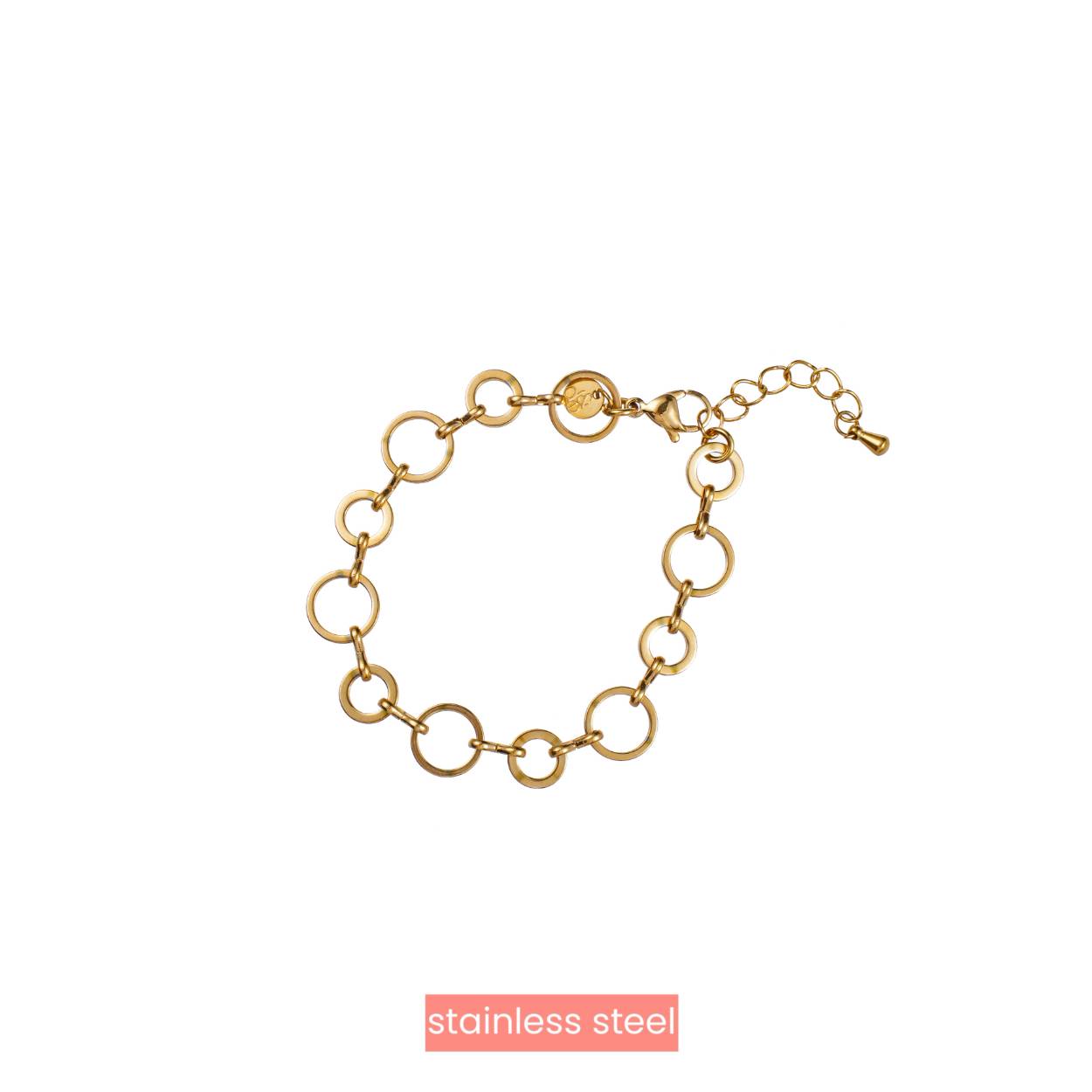 Round Link Bracelet - 14K
B4363-2