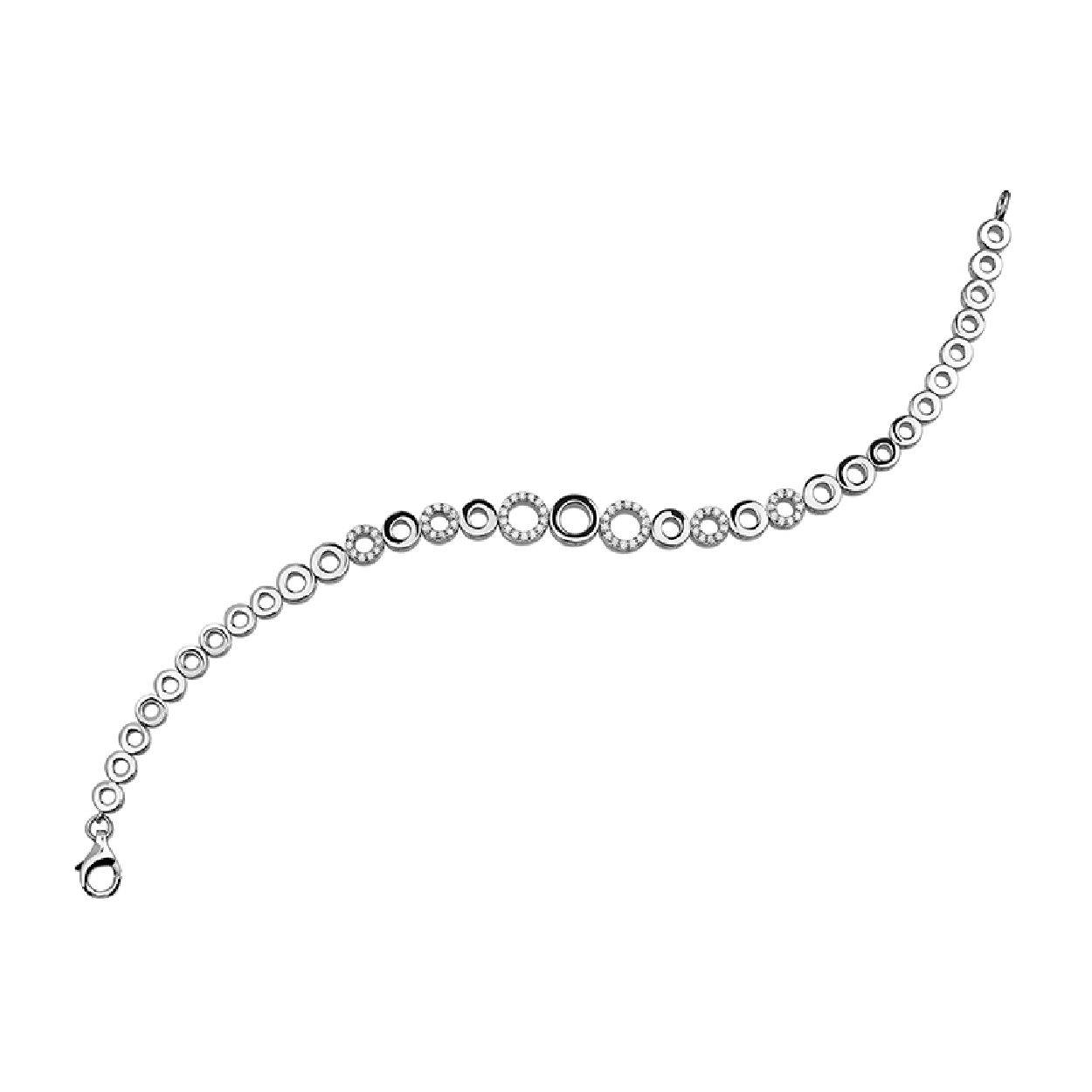 ZILVEREN ARMBAND MET ZIRKONIA