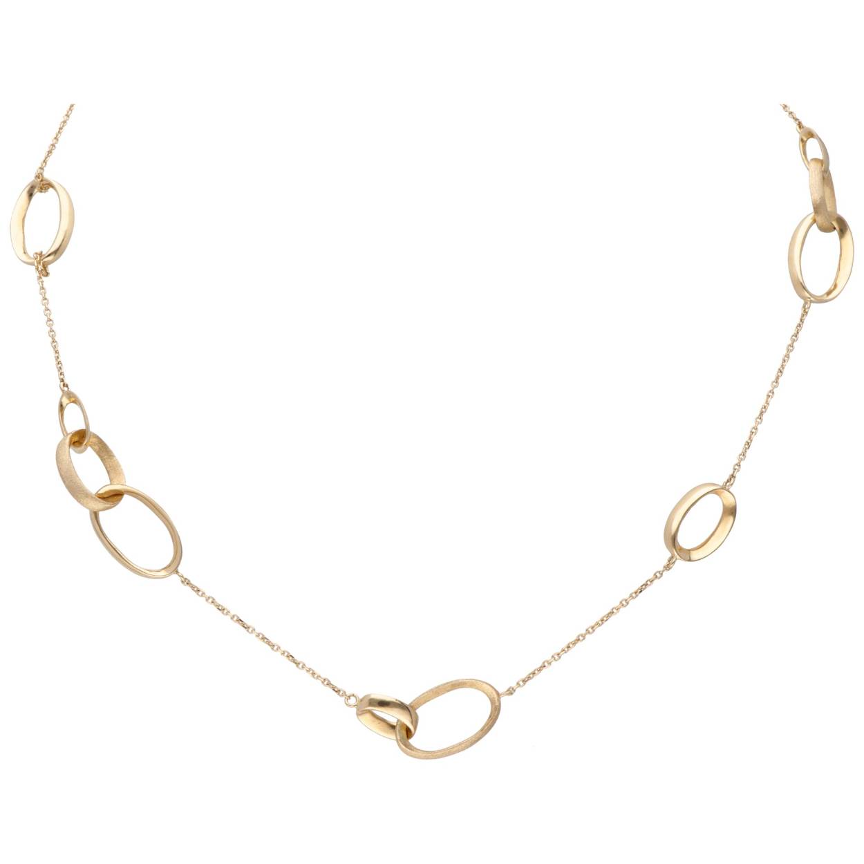 18k gouden collier mat 