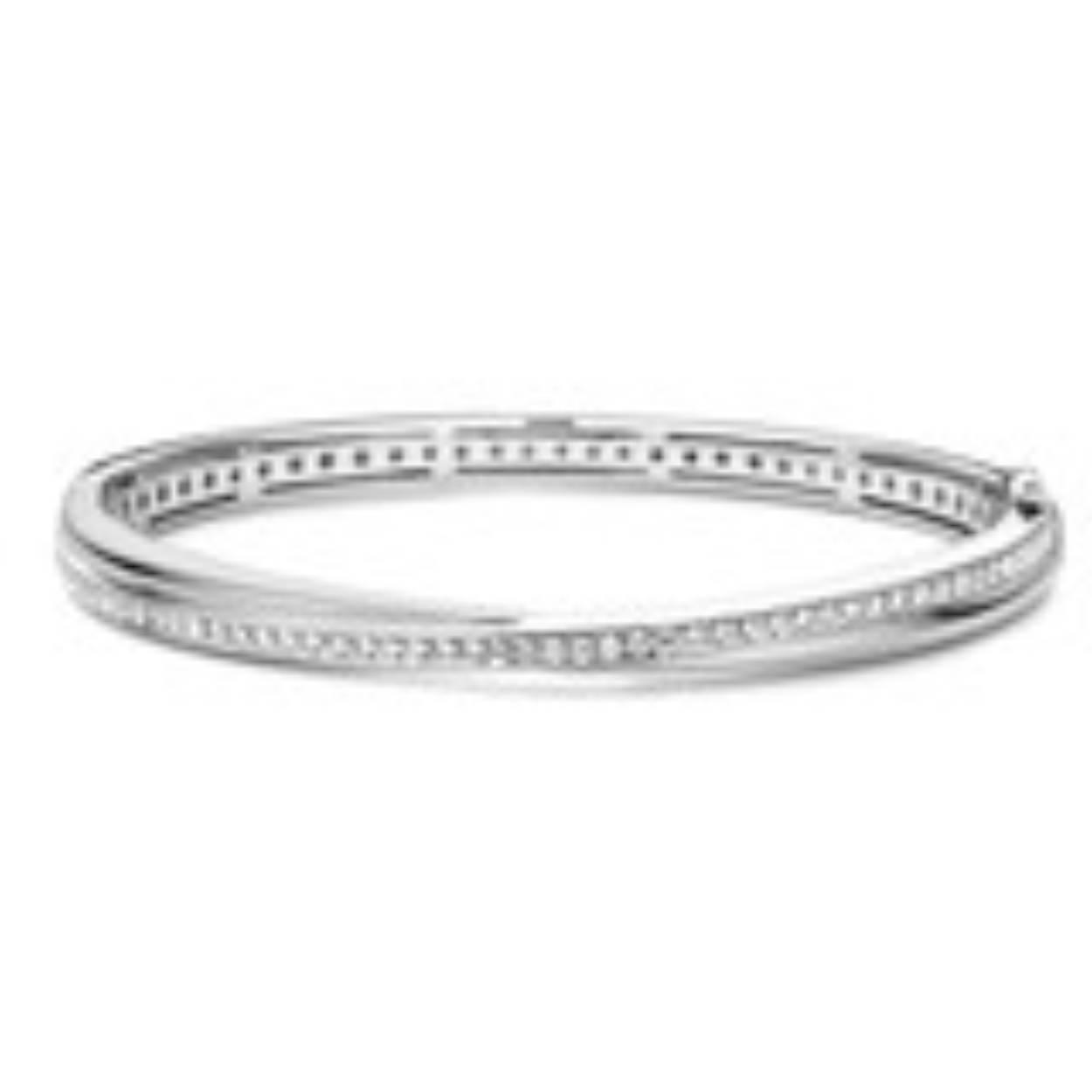 Deze schitterende Moments spang armband is gemaakt van zirkonia en heeft een elegante uitstraling. De armband is verstelbaar en past om elke pols. Draag hem als statement piece om je outfit compleet te maken voor een avondje uit of combineer hem met andere armbanden voor een trendy look. Door de hoogwaardige kwaliteit is deze armband een tijdloos accessoire dat perfect past bij elke gelegenheid. Maak je look compleet met deze prachtige armband!