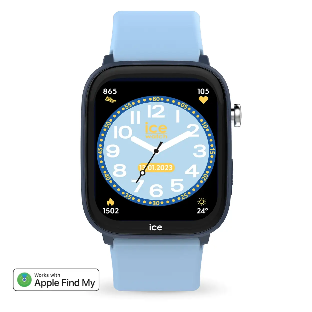 Ice smart junior 3.0 -Find My-Blue-Light blue