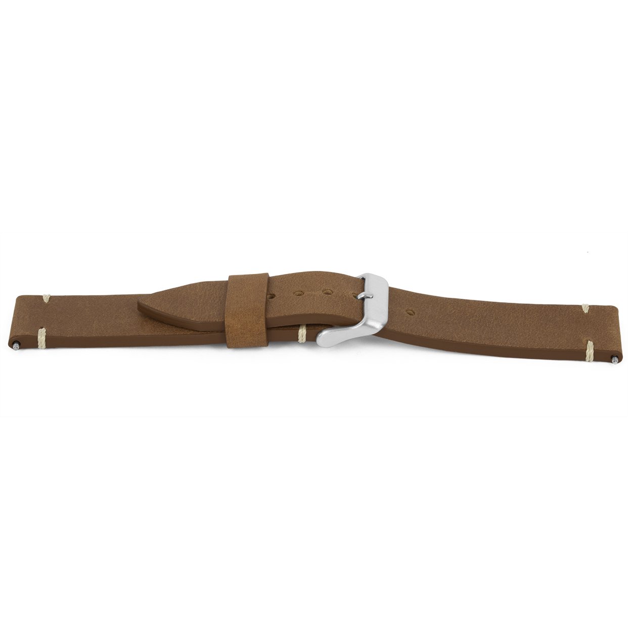 Lederen horlogeband met beige stiksel.
Kleur band: M.Bruin
Band dikte: 3.0mm
Band lengte: 80/120mm
Band breedte: 18x18mm
Gesp: Edelstaal Mat
Bekleding binnenband: Nubuck
Gestikt: Ja Beige
Waterproef: nee
Pushpin: Inclusief
Hypo allergisch: Ja
NFC: Nee
EAN: 4782863410184