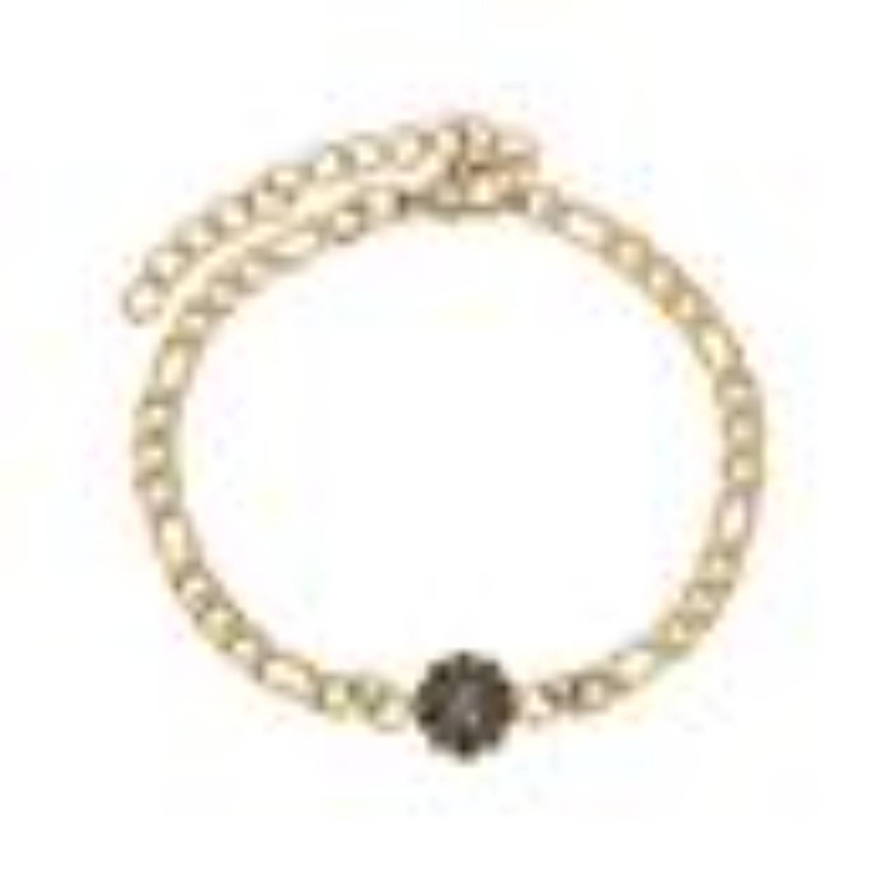 De iXXXi armband Party is gemaakt van stainless steel en is voorzien van een goudkleurige plating. De bracelet bestaat uit een fijne, platte schakel in verschillende groottes met kleine zwarte zirconias rondom en is voorzien van één ovale, zwartkleurige zirconia in de vorm van een bloem. De goudkleurige iXXXi armband Party heeft een lengte van 16 - 19 centimeter. Mix en match met meerdere goudkleurige iXXXi armbanden uit onze collectie en maak zo jouw 'armparty' compleet.