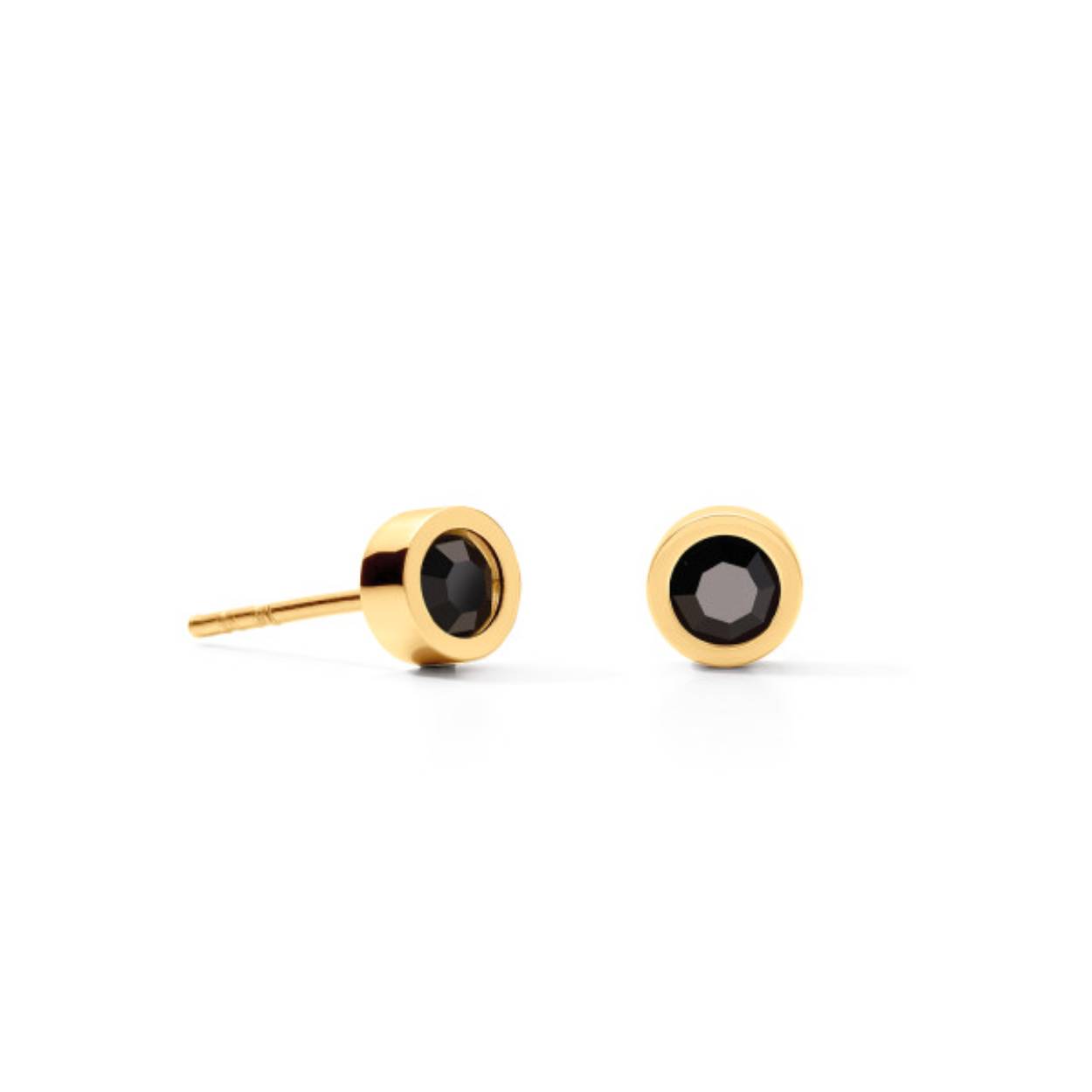 Oorbellen Sparkling Dots goud-zwart
De Sparkling Dots oorbellen in goudkleur en zwart zijn de perfecte keuze voor elke gelegenheid. Of je nu een speciaal avondje uit plant of gewoon wat pit wilt toevoegen aan je dagelijkse outfits, deze oorknopjes passen altijd bij je. Door hun veelzijdige ontwerp kun je ze gemakkelijk combineren met een breed scala aan outfits voor een elegante en stijlvolle look.

Elk sieraad dat u bij COEUR DE LION bestelt, wordt u geleverd in een premium designetui en met een certificaat van echtheid.