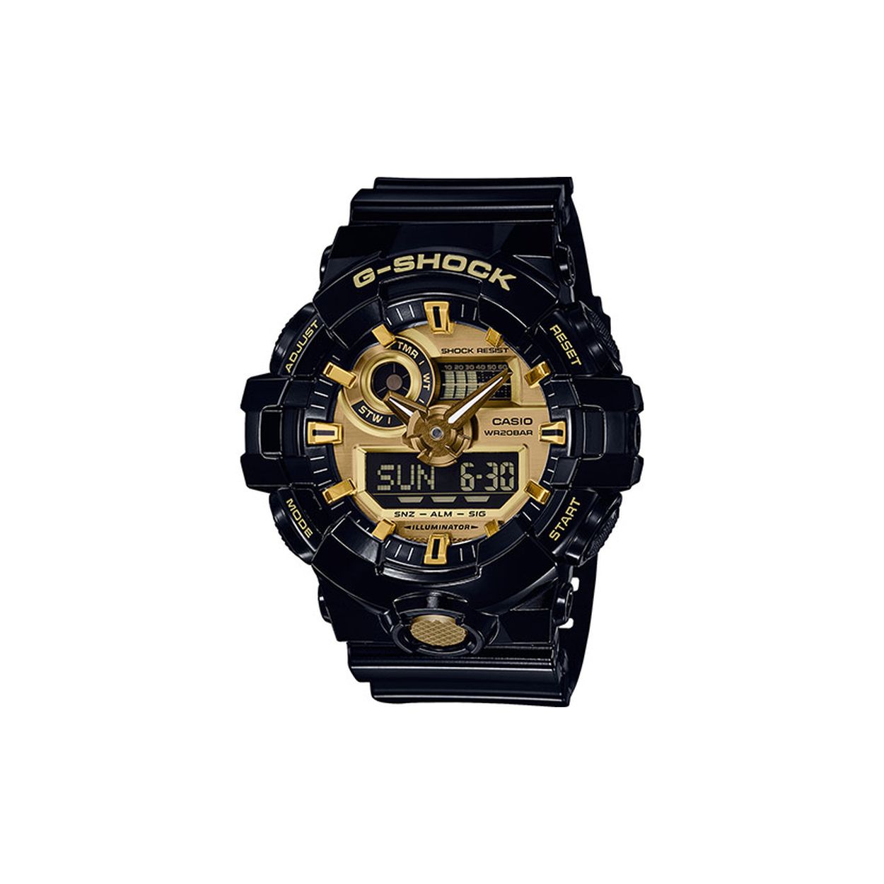Casio horloge GA-710GB-1AER heren 

Algemeen
Geslacht: heren
Model: GA-710GB-1AER