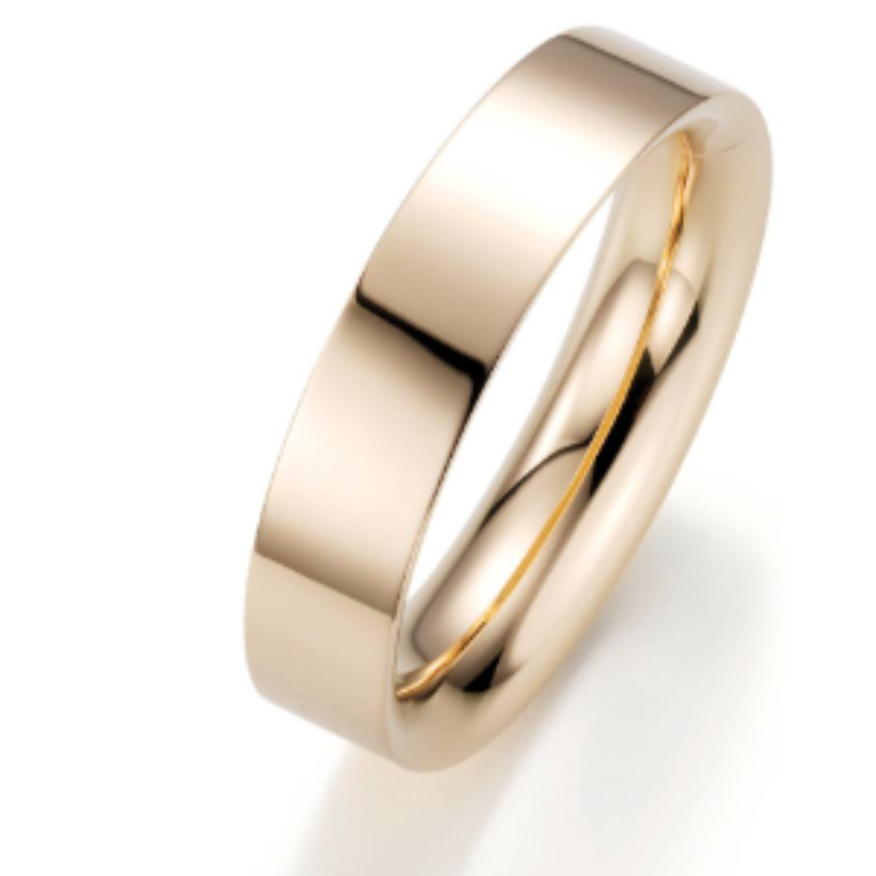 18KARAATS GEEL GOUDEN BANGLE ISABELLA FA VLAK/BOL