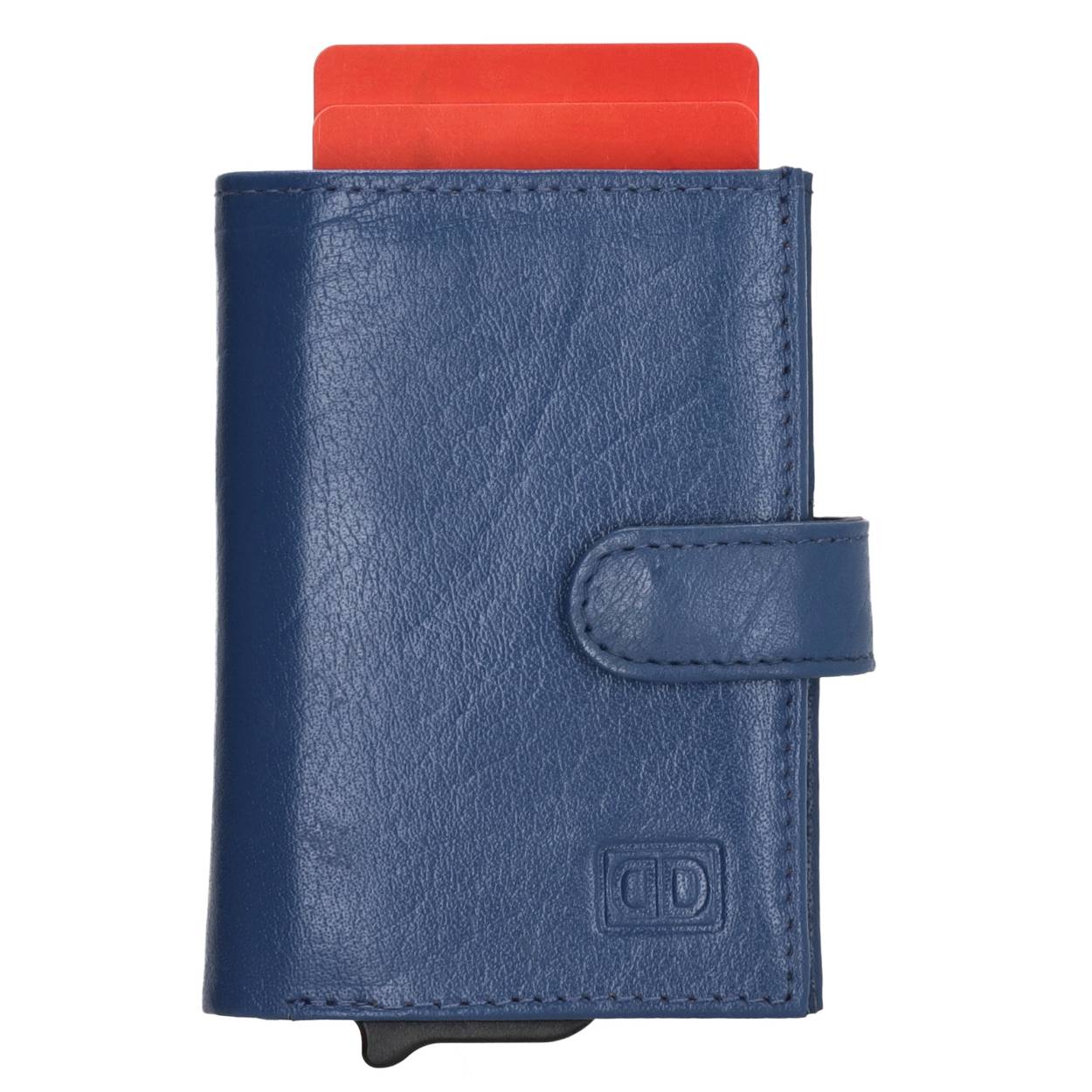 Oelala, kijk deze fijne safety wallet eens! Ideaal om overal mee naar toe te nemen door het handige gebruik en formaat. In de safety wallet is ruimte voor voldoende pasjes, muntgeld en briefgeld. Het leer van de kaartenhouder zorgt voor een strakke en stoere look. Het achtervakje, waar wat muntgeld in kan worden opgeborgen, sluit door een ritssluiting. Staat deze mooie leren safety wallet al op jouw verlanglijstje?

De eigenschappen van deze safety wallet zijn: 

Drukknoopsluiting
Ruimte voor pasjes, muntgeld en briefgeld
Achtervak met ritssluiting 