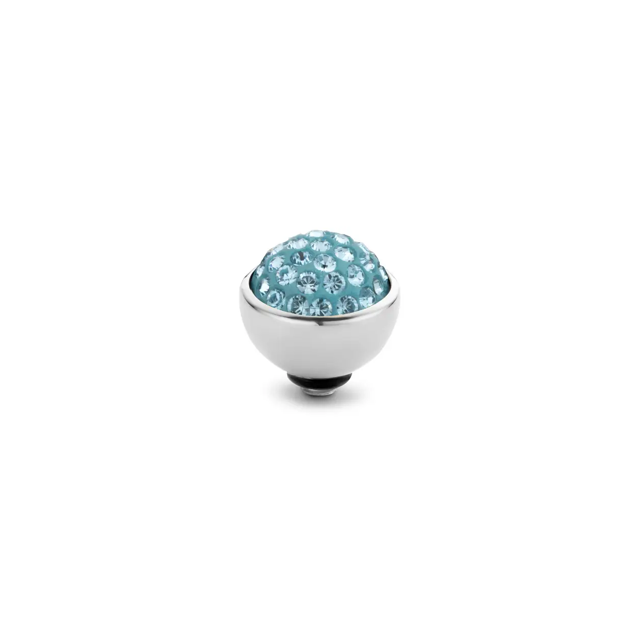 Het Melano Twisted Shiny steentje doet zijn naam eer aan! Kijk eens hoe mooi de sprankelende zirkonia steentjes naar voren komen in dit fijne steentje. De keuze is reuze, want behalve de formaatkeuze, kun je ook nog eens kiezen uit maar liefst zeven kleurtjes.
