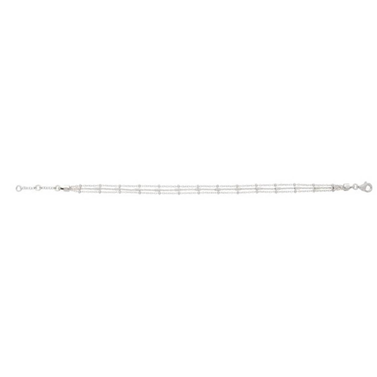 GLOW - 104.1220.19 - Bedelarmband - Zilver