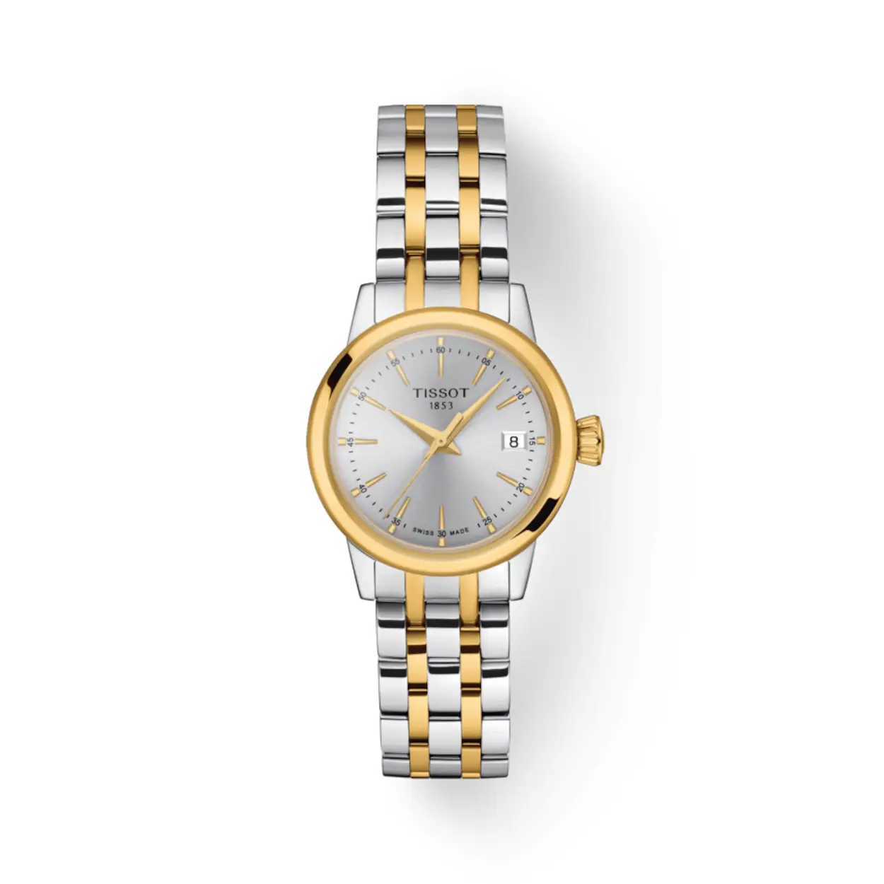 De Tissot Classic Dream lady T1292102203100 is een duurzaam model van het merk, ideaal voor wie op zoek is naar een klassiek stuk met een minimalistisch design. Gemaakt van 316L roestvrij staal, deze hoogwaardige legering zorgt voor een sterke corrision weerstand en uitstekende duurzaamheid. De Dauphine wijzers zorgen voor leesbaarheid precisie, met een onderscheidend karakter en strakke look. Ten slotte is de metalen band zeer robuust en gemakkelijk te reinigen, en veroudert hij beter dan andere banden.