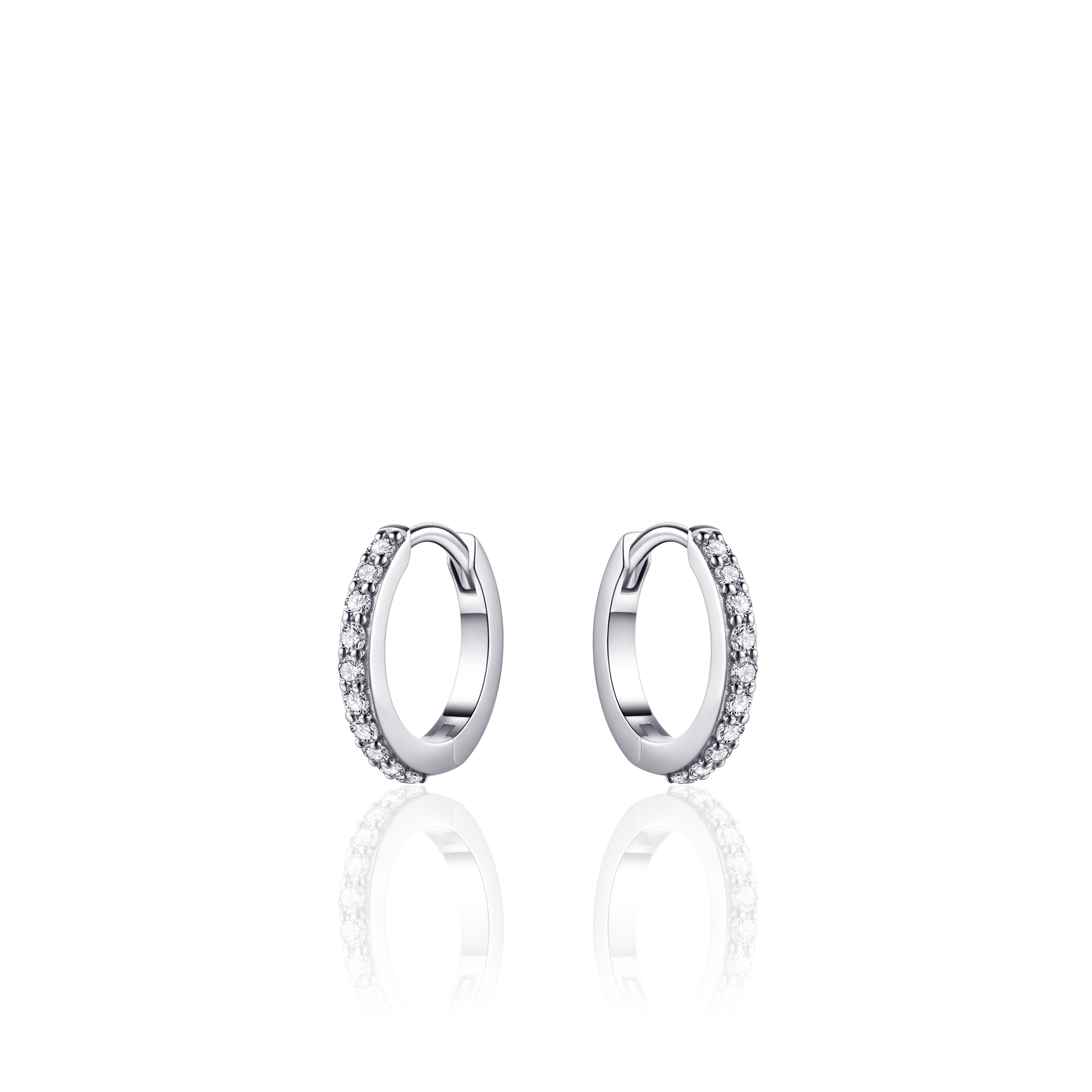 Gisser Jewels Zilver oorringen zilver KC1003
