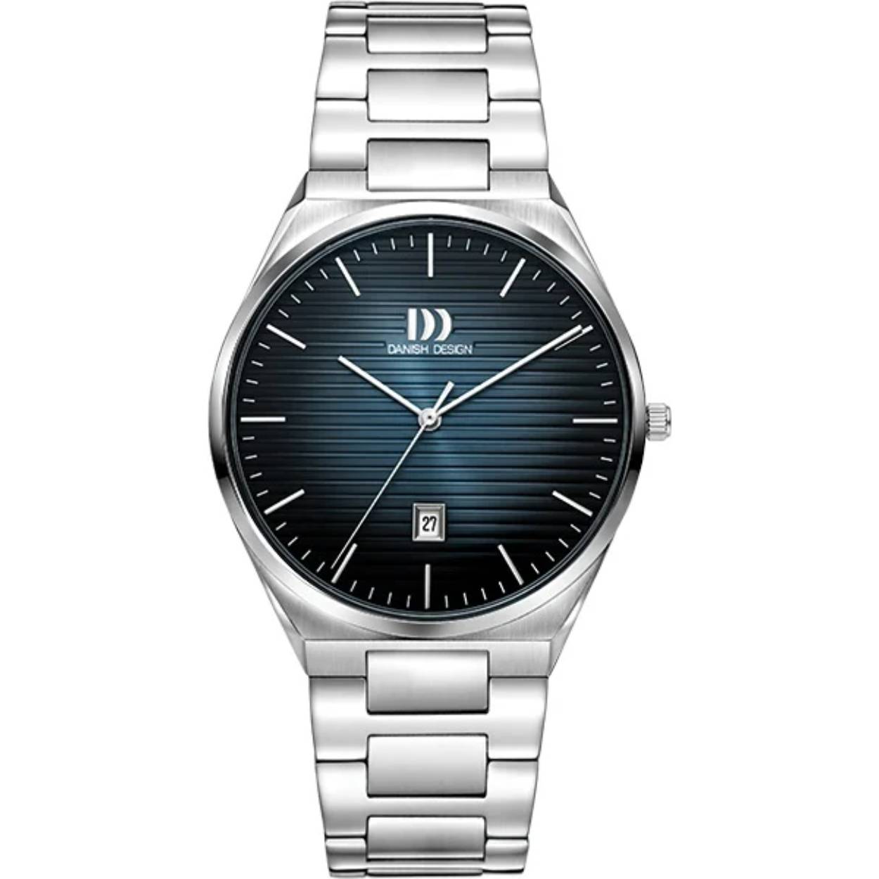 Dit is een horloge van het merk Danish Design gemaakt voor heren.
De specificaties zijn als volgt:
Kastmaat: 39,5 mm
Bandlengte: 180
Bandbreedte: 22
Waterdichtheid: 5 ATM / 50 Meter / 165 Feet
Dit horloge heeft de volgende functies/eigenschappen:
Datumaanduiding