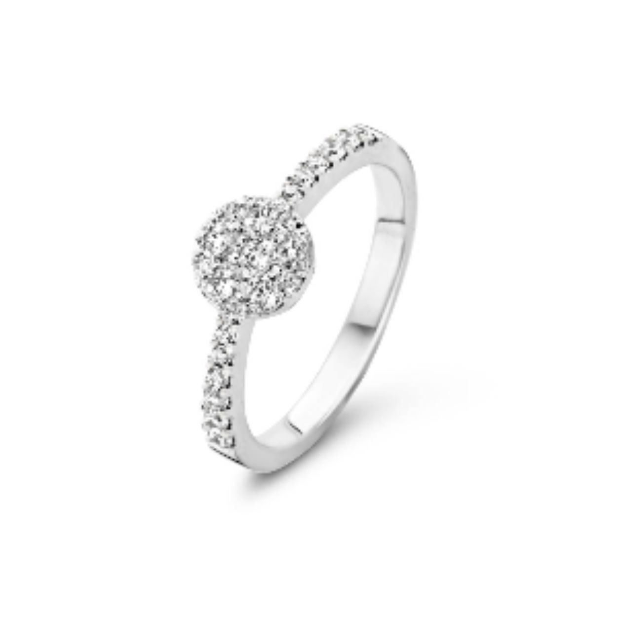 Ring goud 18kt met diamanten
