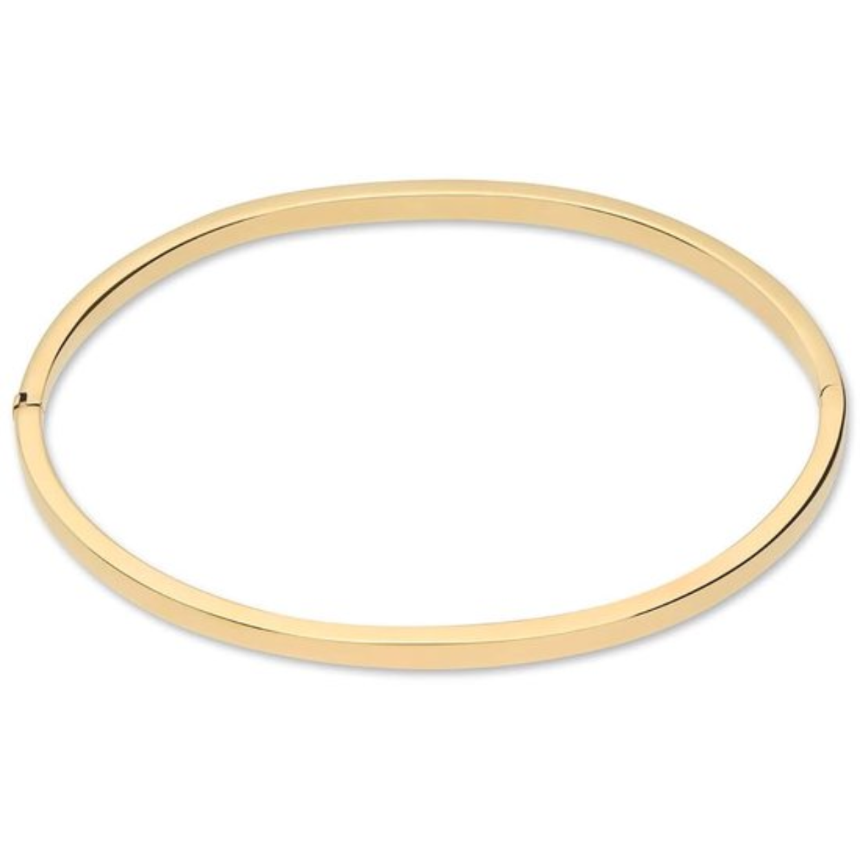 Dit is een armband van het merk Glow
gouden bangle met zilveren kern