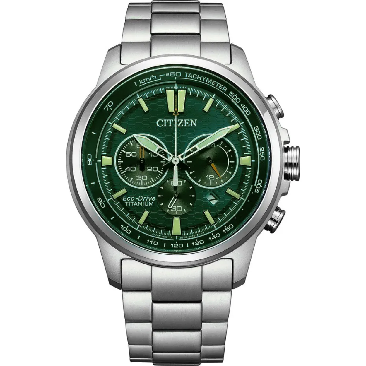 Dit Citizen horloge heeft een Titanium kast met een diameter van 44 mm en is voorzien van een Titanium band. In de kast bevindt zich een Citizen kwaliteitsuurwerk en is afgewerkt met Mineraalglas.

Het horloge is 10ATM. Dit betekent dat het horloge geschikt is om mee te zwemmen. Verder wordt het horloge geleverd met 2 jaar garantie.