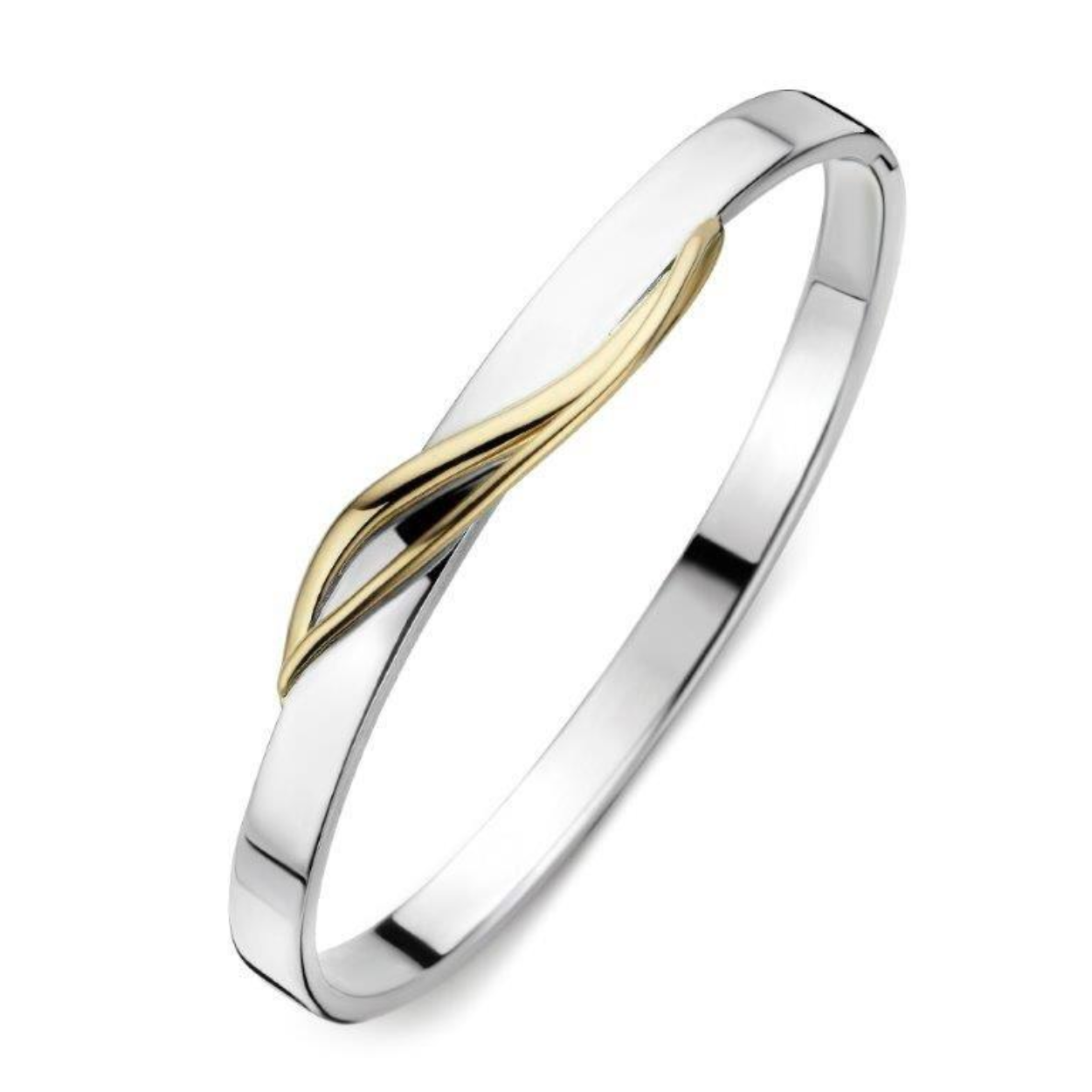 goud zilv bangle arm 62