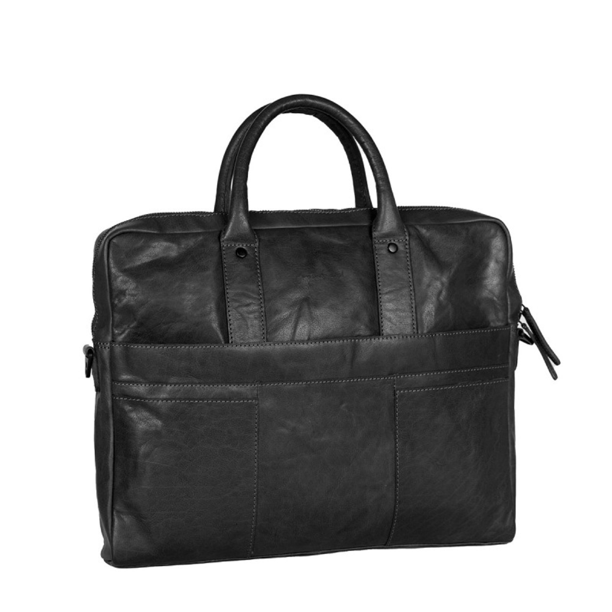 Business tas voorzien van korte handgreep en een lange afneembare schouderriem.


Afmetingen:
Hoogte 32cm x breed 38cm x diep 5cm