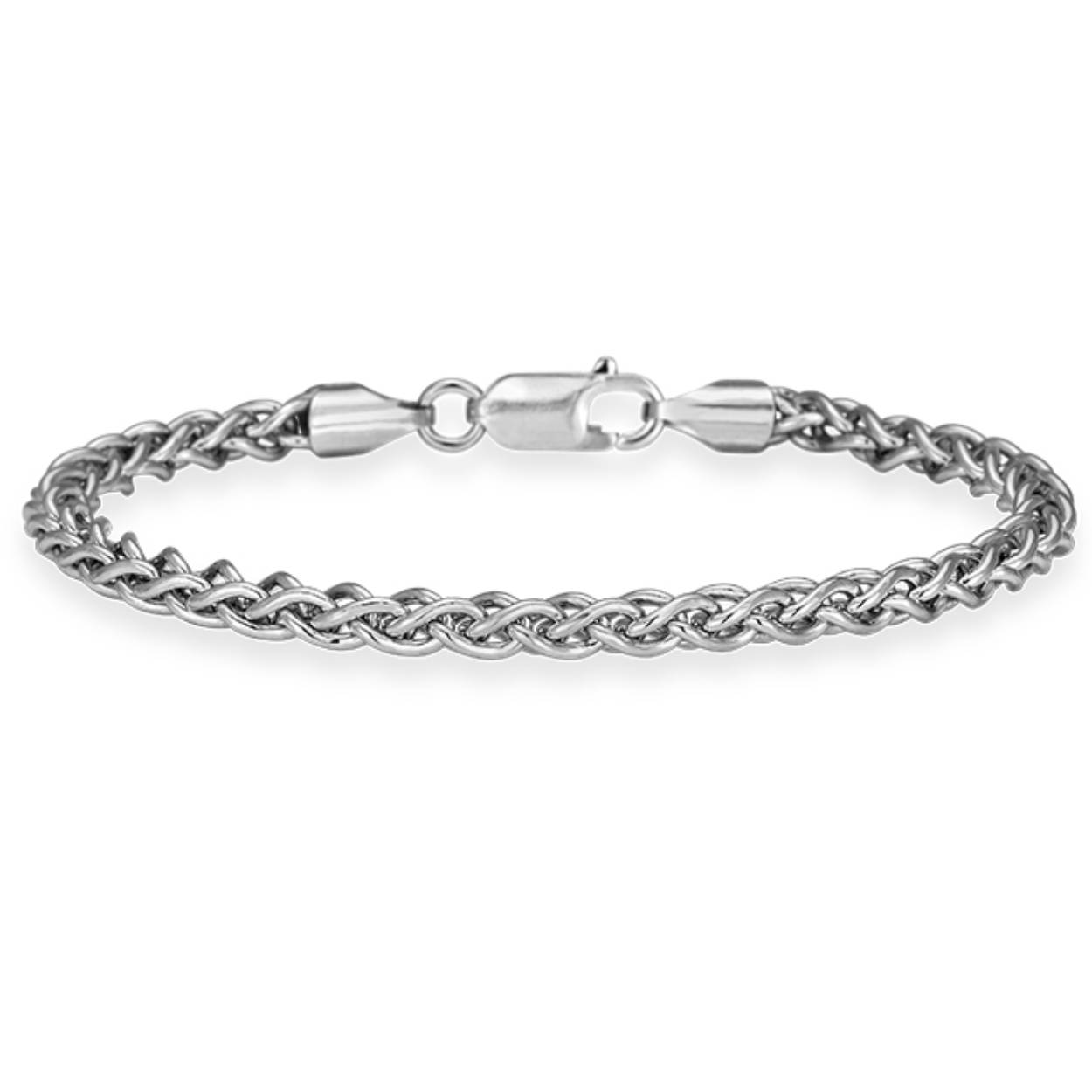 zilveren RdL armband, palmier 19cm