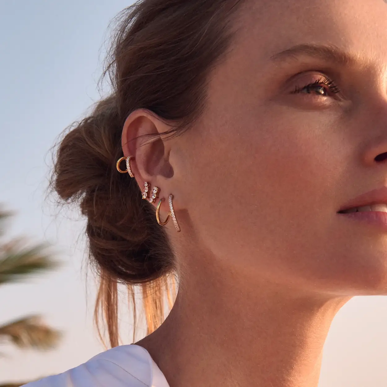 SIF JACOBS ELLERA DUE PICCOLO EARRINGS