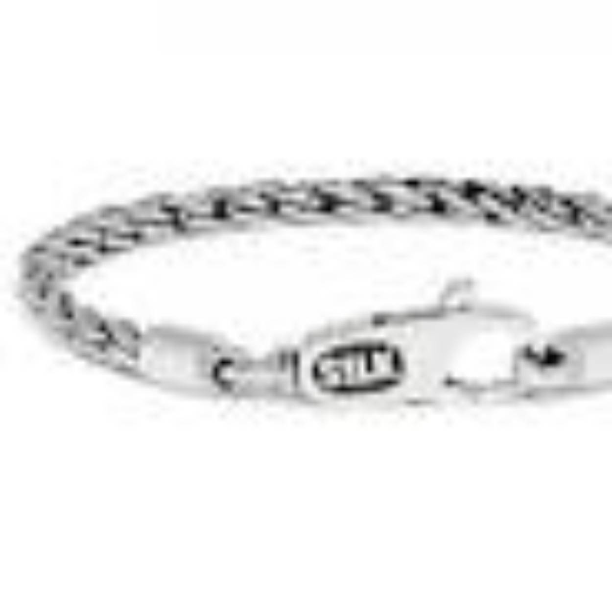 silk armband zilver