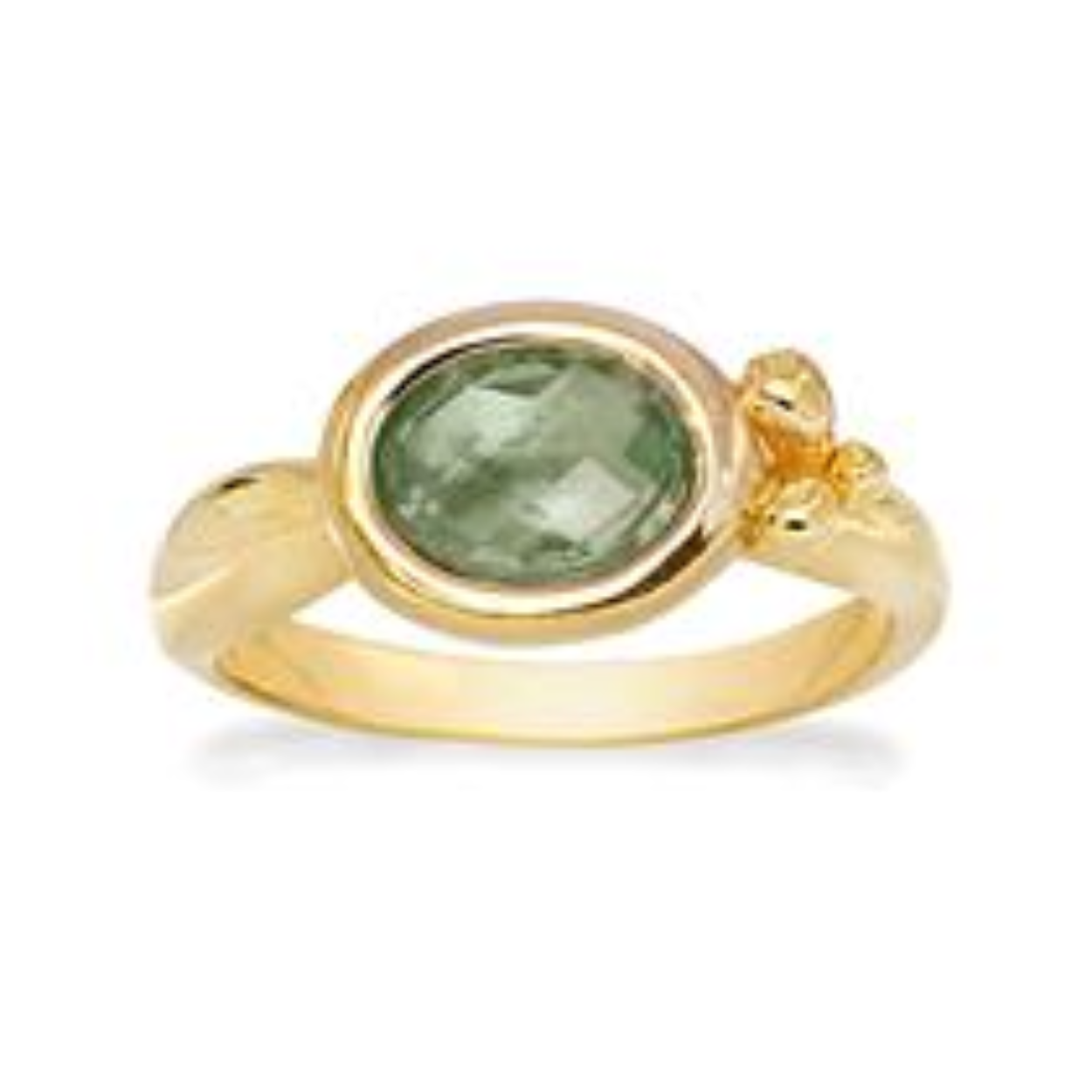 Rabinovich - Ring Hope Groene Kwarts maat 54