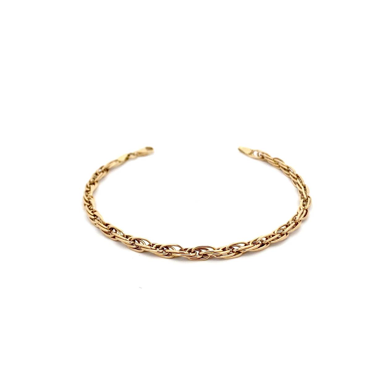 Goudenarmband met fantasie schakels