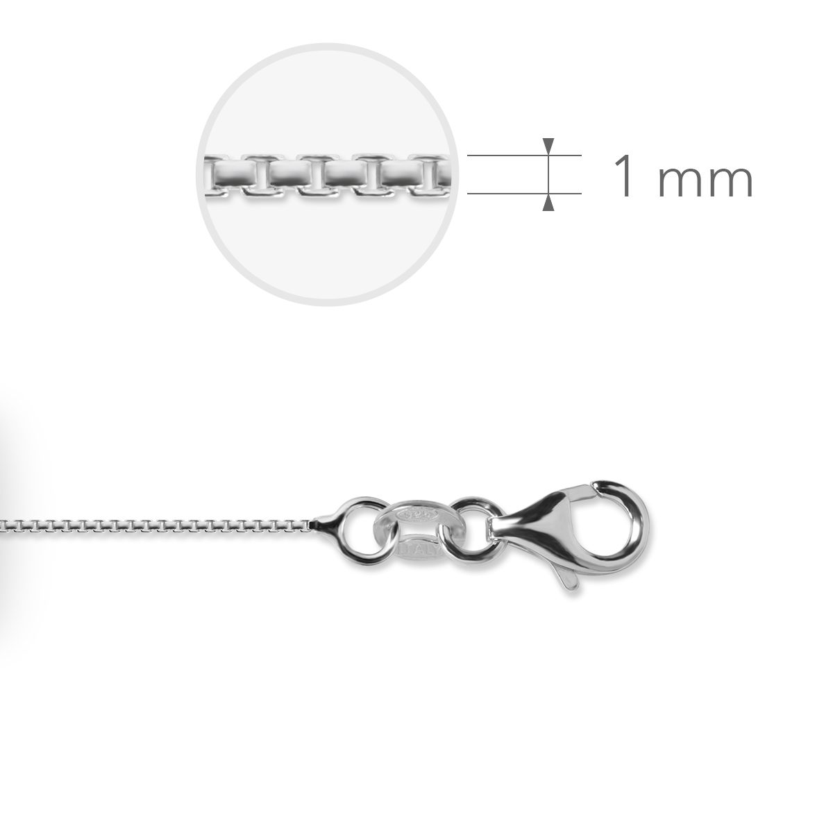 Gisser Jewels Zilver collier zilver VN19