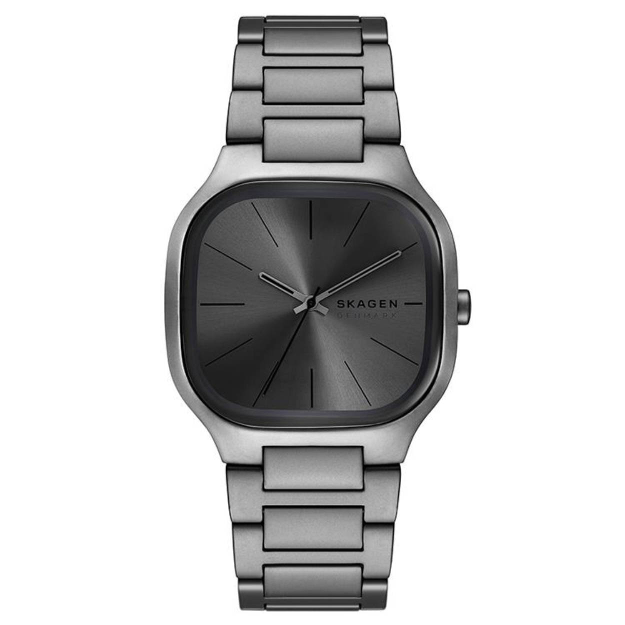 De Skagen SKW6936 is een verfijnd horloge dat minimalistisch Deens design combineert met praktische functionaliteit. De 40mm kast en stalen horlogeband zijn uitgevoerd in een stijlvolle matgrijze afwerking, wat zorgt voor een strakke en moderne uitstraling. De subtiele grijze wijzerplaat vult dit perfect aan en maakt het ontwerp helemaal in balans.
