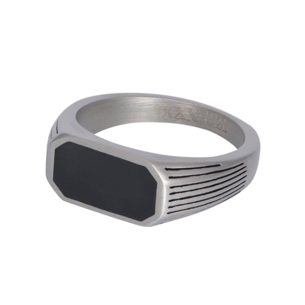 IXXXI stalen heren ring 
