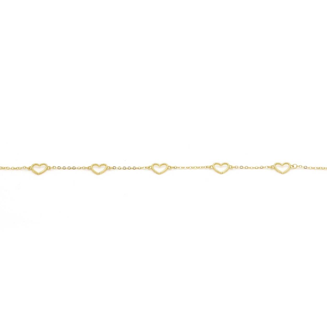 zilveren Karma armband, Nova Goldplated