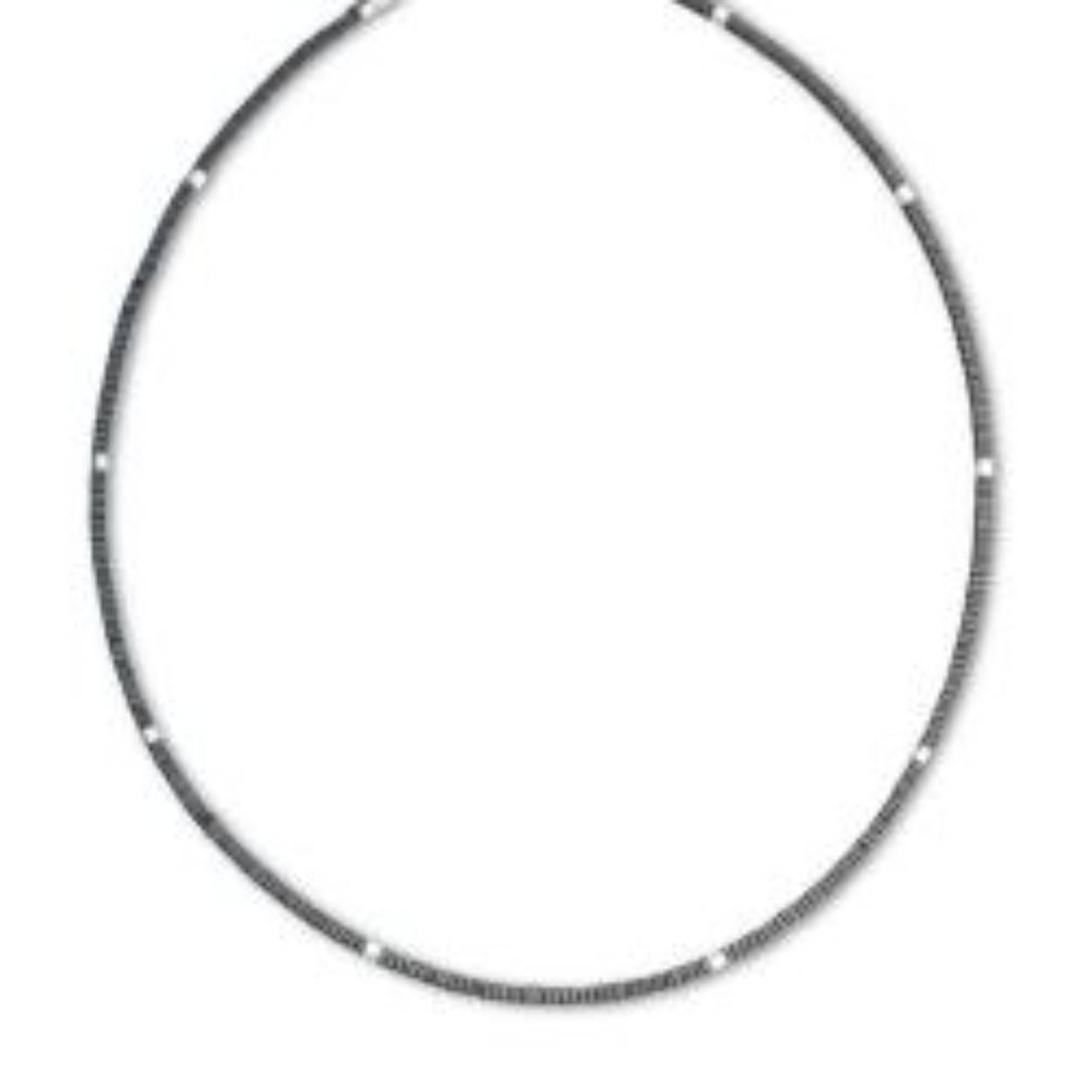 hematit/zilveren armband