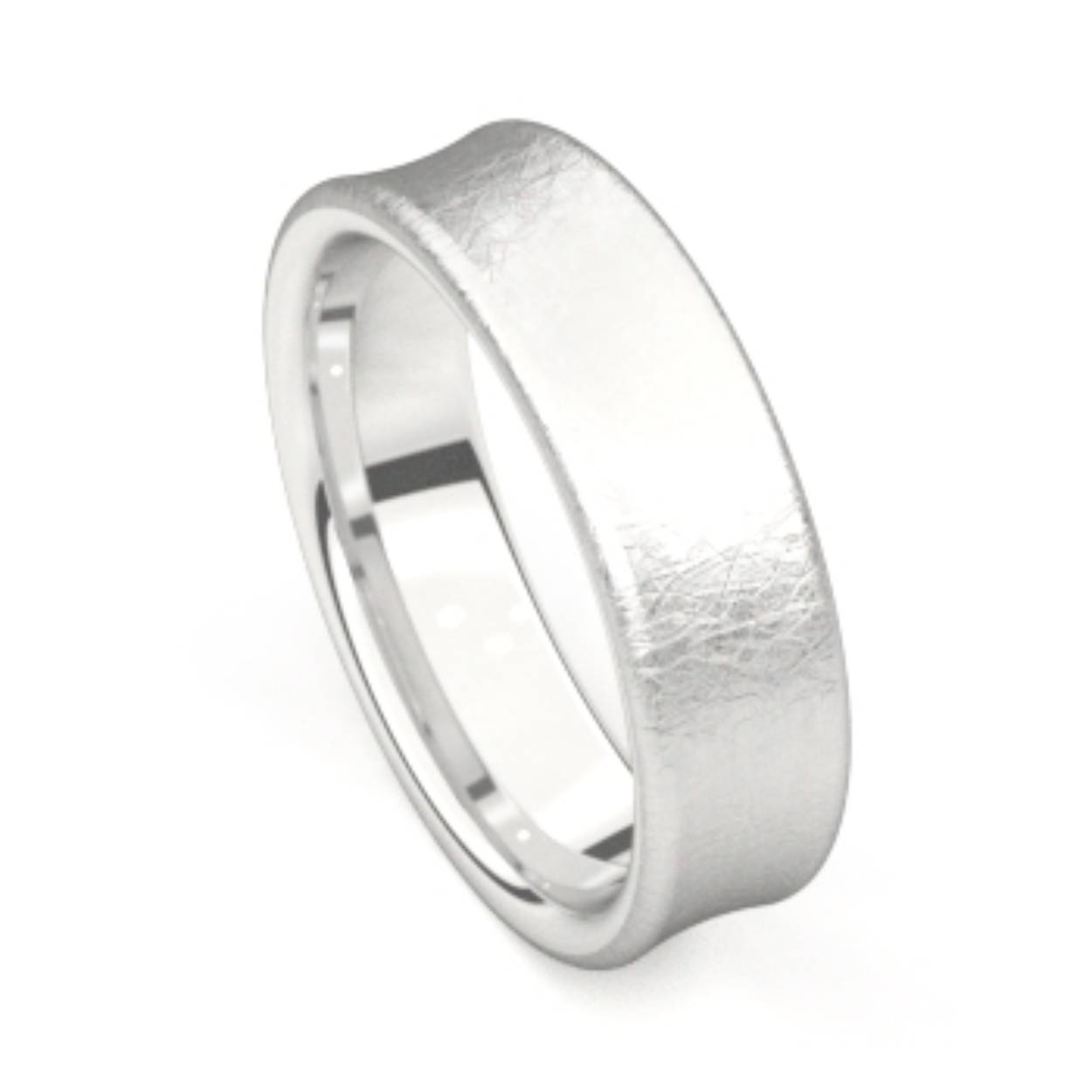 Ring zilver mat