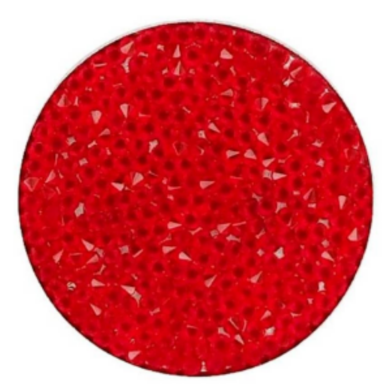 Crystal fine rocks Glamour insignia 33mm Light Siam