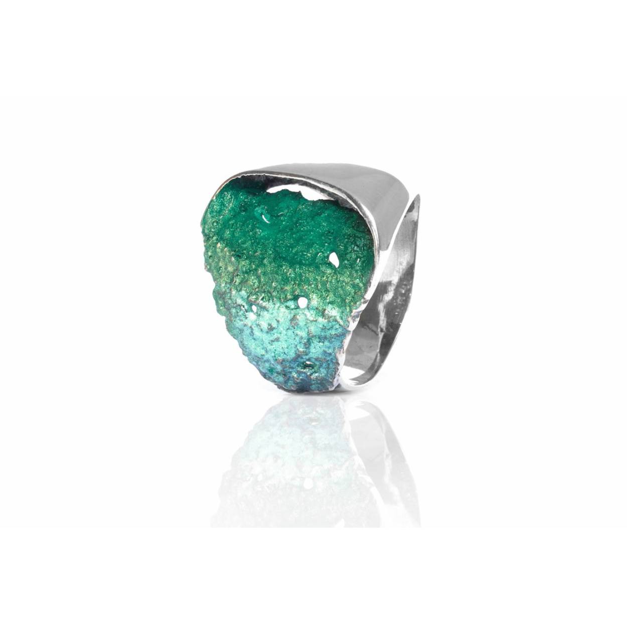 Gala emmerald green small ring Arior