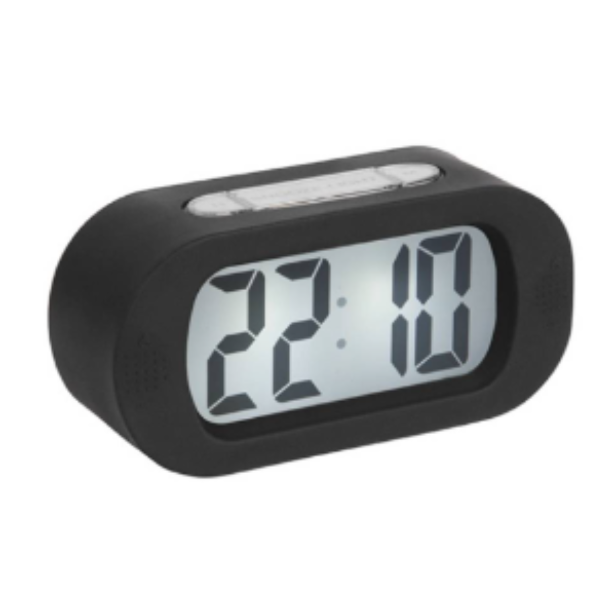 ALARM CLOCK GUMMY BLACK KA5753BK
