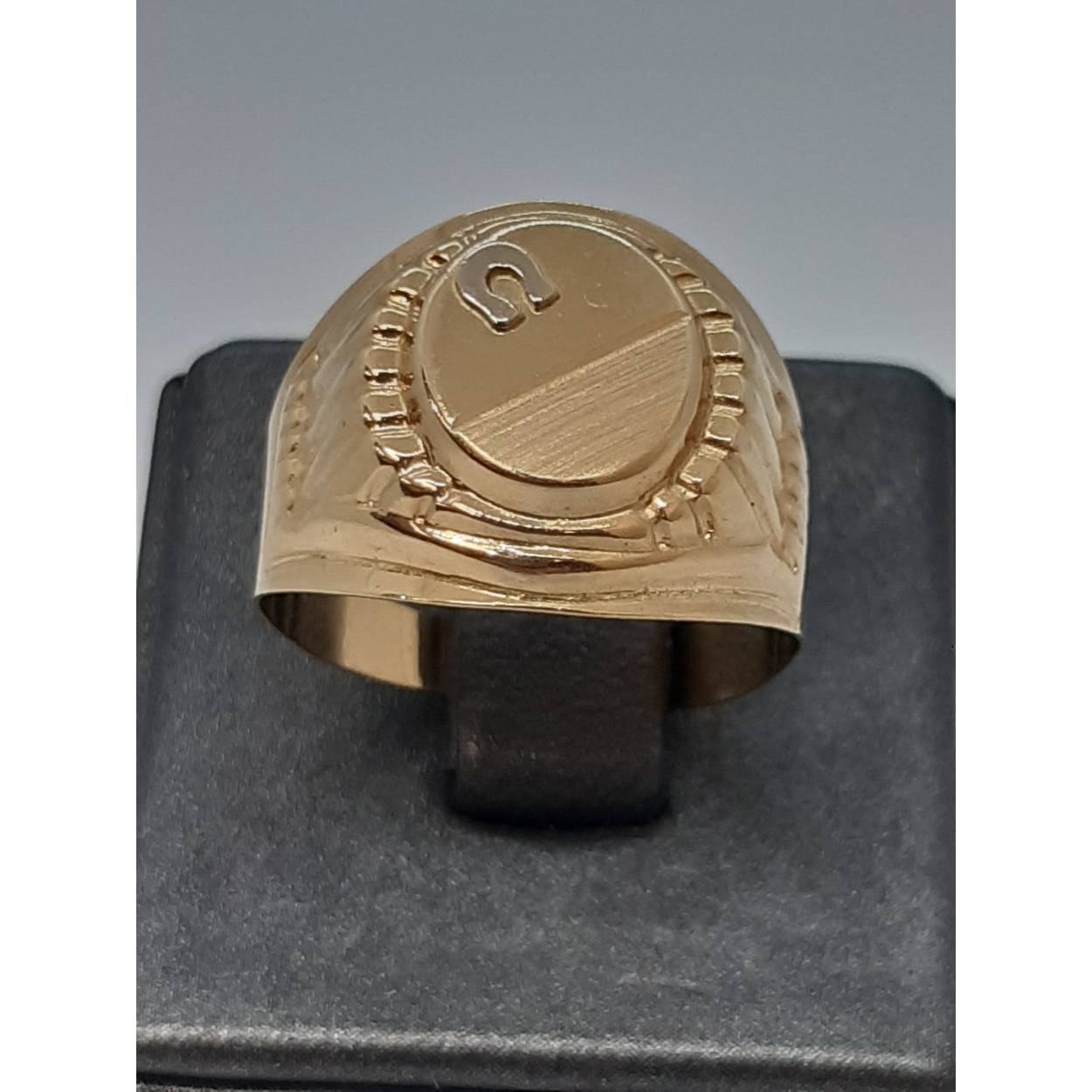 gouden manen ring 18k