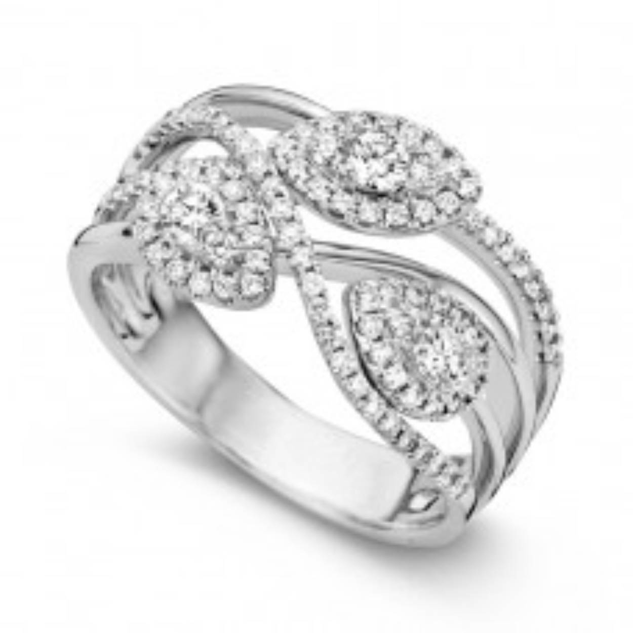 You & Me Ring wit goud 18k briljant