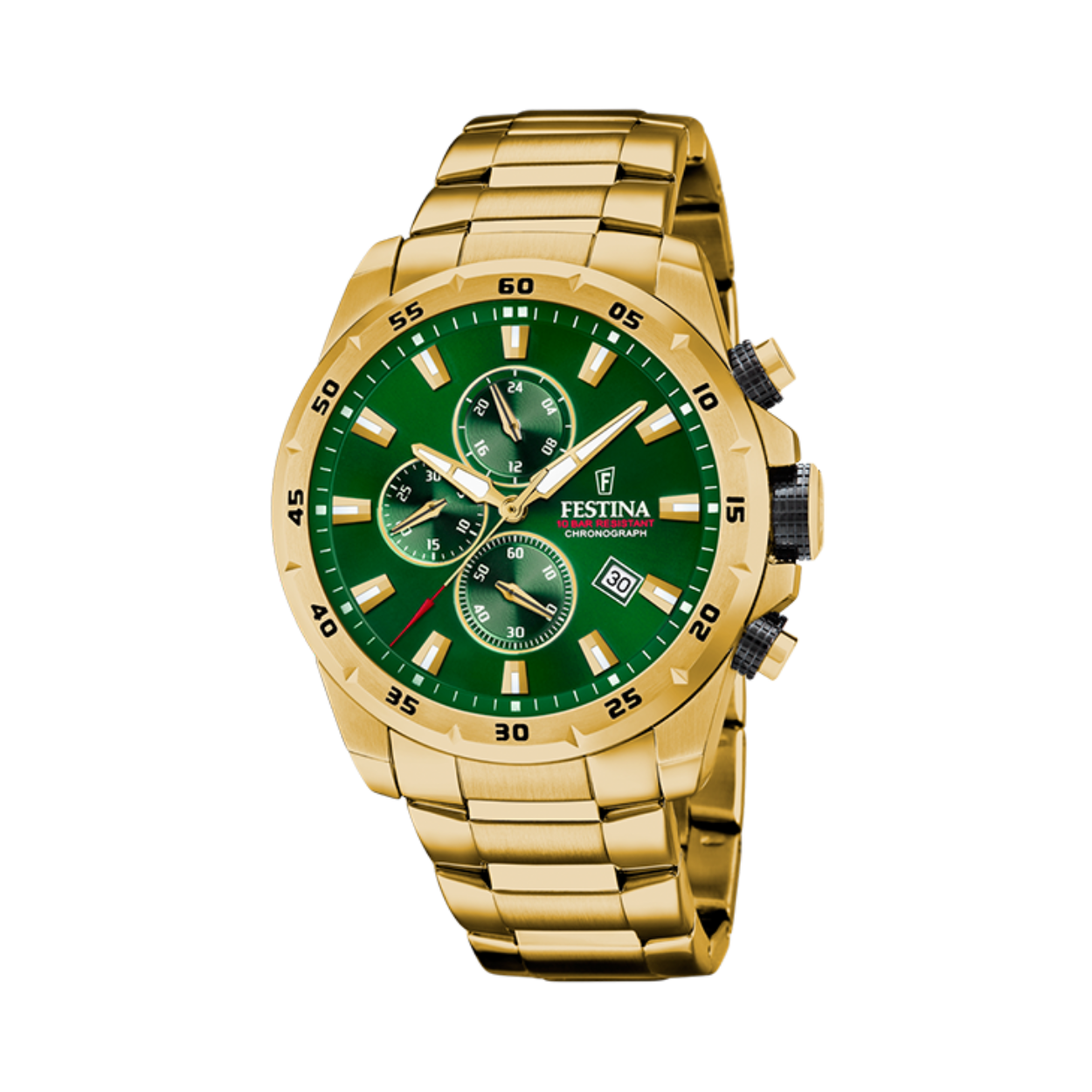 Festina - Chronograaf Quartz, 100m WR, mineraalglas - F20541/3