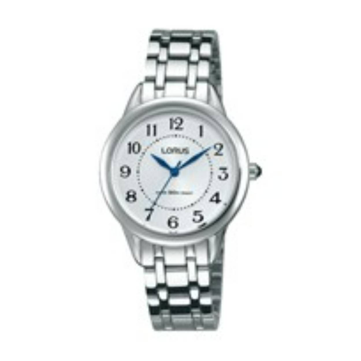 Lorus Quarts dames pols horloge model RG251JX-5 staal met stalen band. 5 ATM waterdicht.