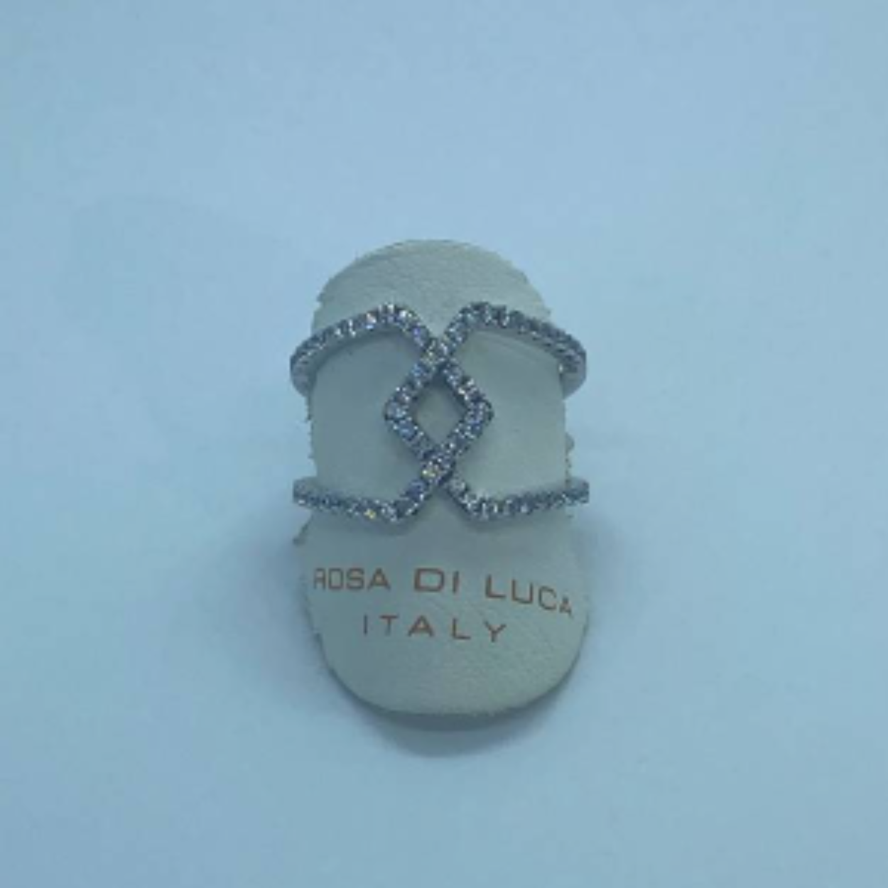 Rosa di Luca - Zilveren ring met zirkonia 