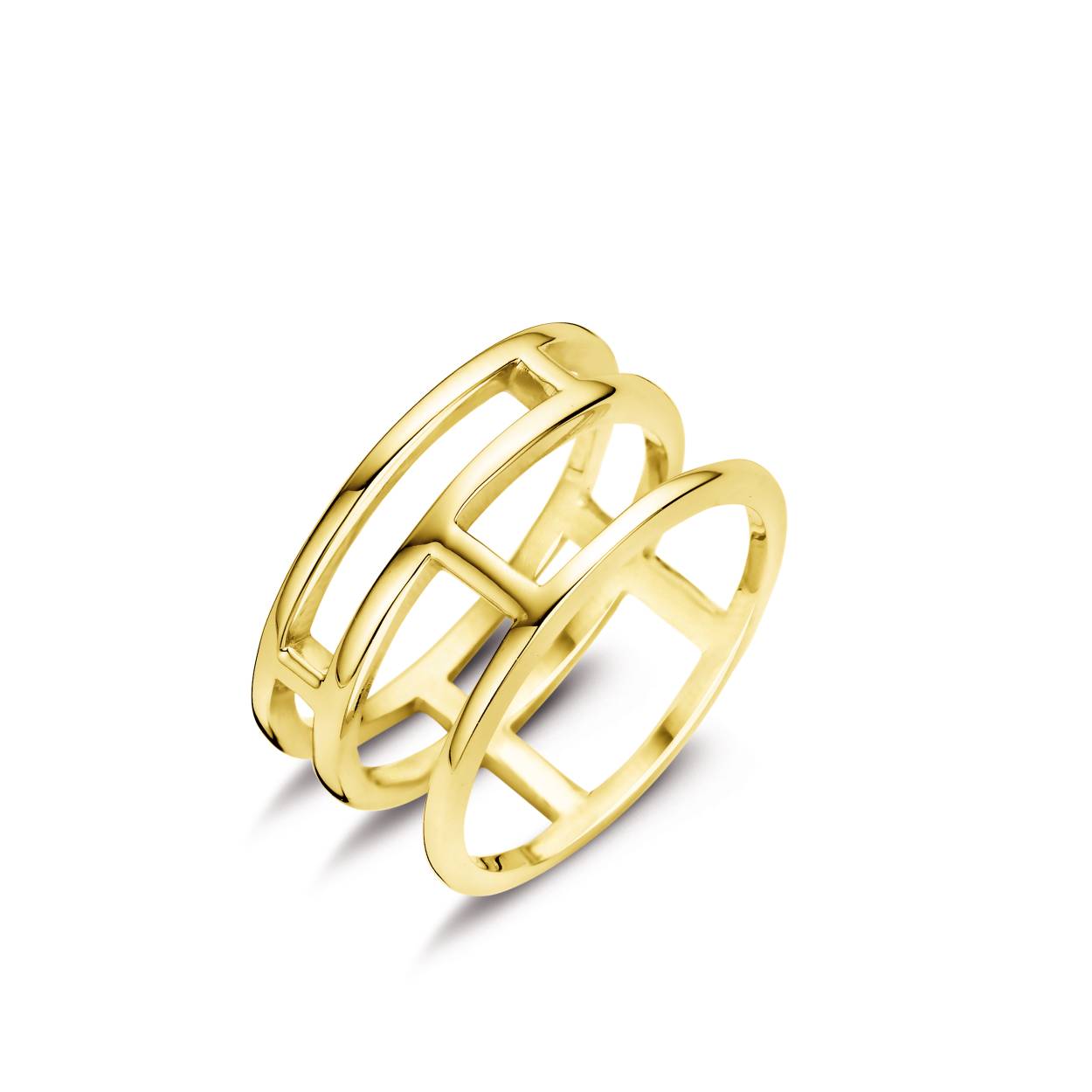 Ring gemaakt met oud goud