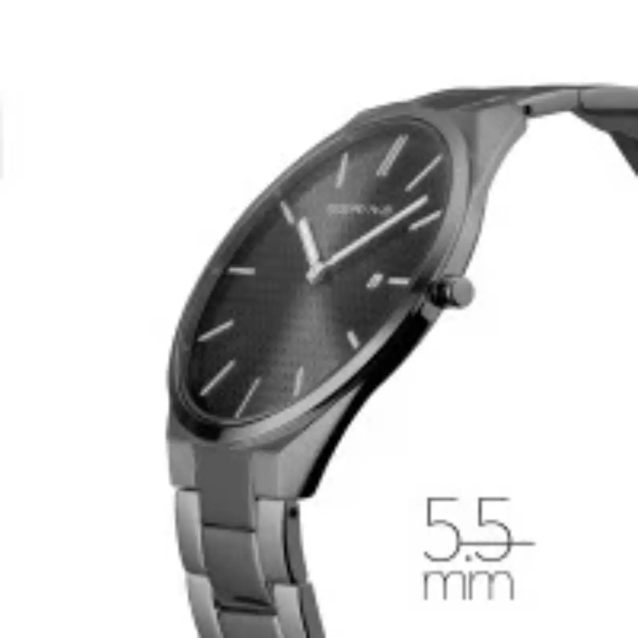 Bering heren horloge grey 17240-777 
Dit model is ultra plat (5.5mm) en daardoor zeer comfortabel te dragen