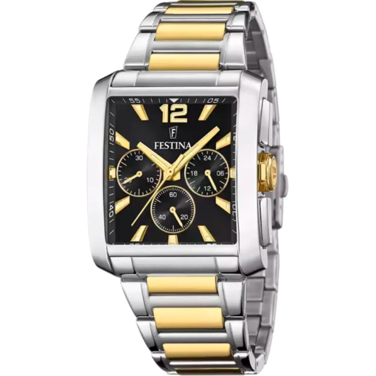 Festina heren horloge F20637/4 met een 316l roestvrij staal kast en een mineraal glas met een 316l roestvrij staal band/armband.

Festina horloges zijn de perfecte mix van elegantie en functionaliteit.Festina biedt een herkenbaar design, constante technologische evoluties en en een perfecte prijs/kwaliteit garantie.