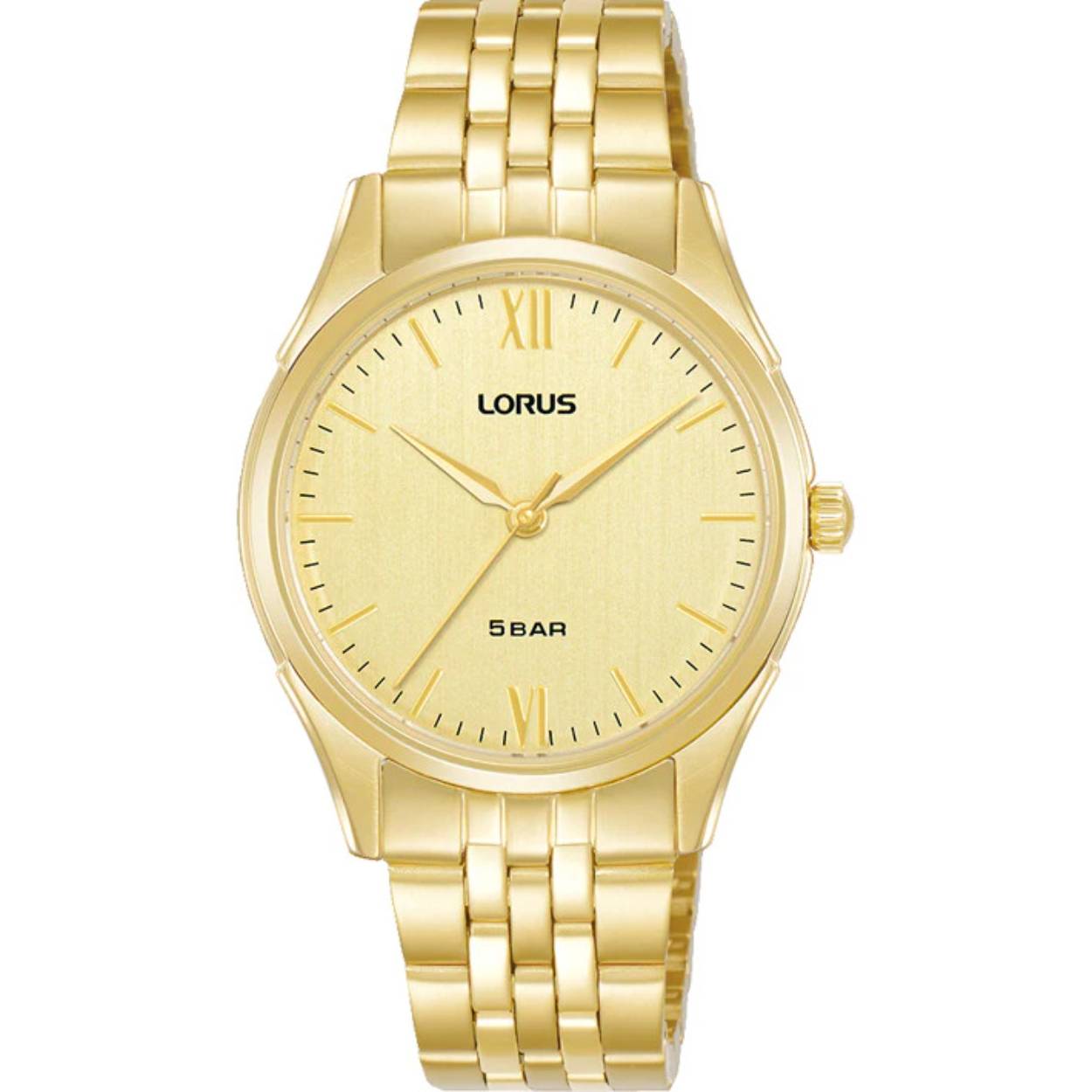 Lorus dames horloge double/champagne 50m WD